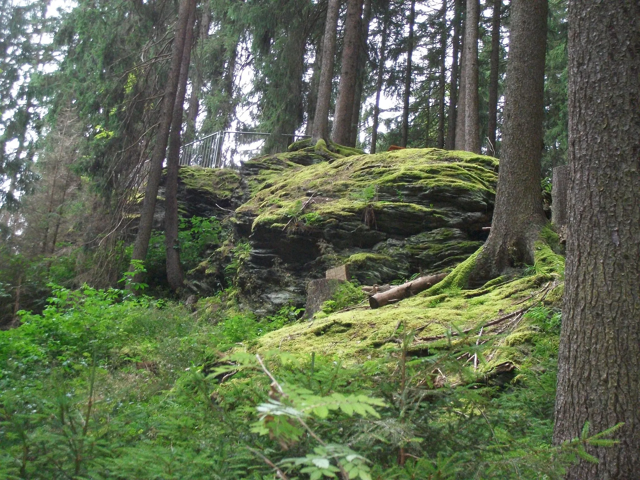 Photo showing: Göltzschbastei bei Grünbach