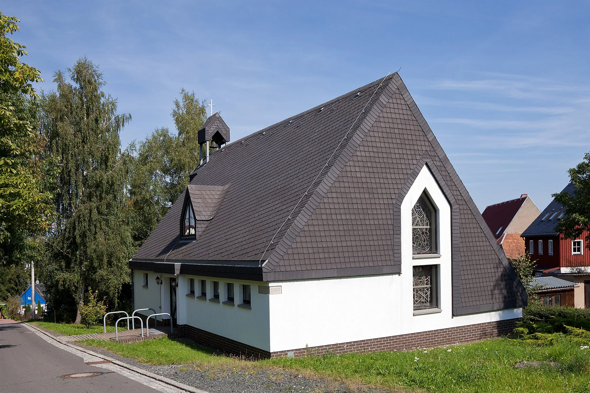 Photo showing: Halsbrücke, Saxony, church "St. Lorenz"