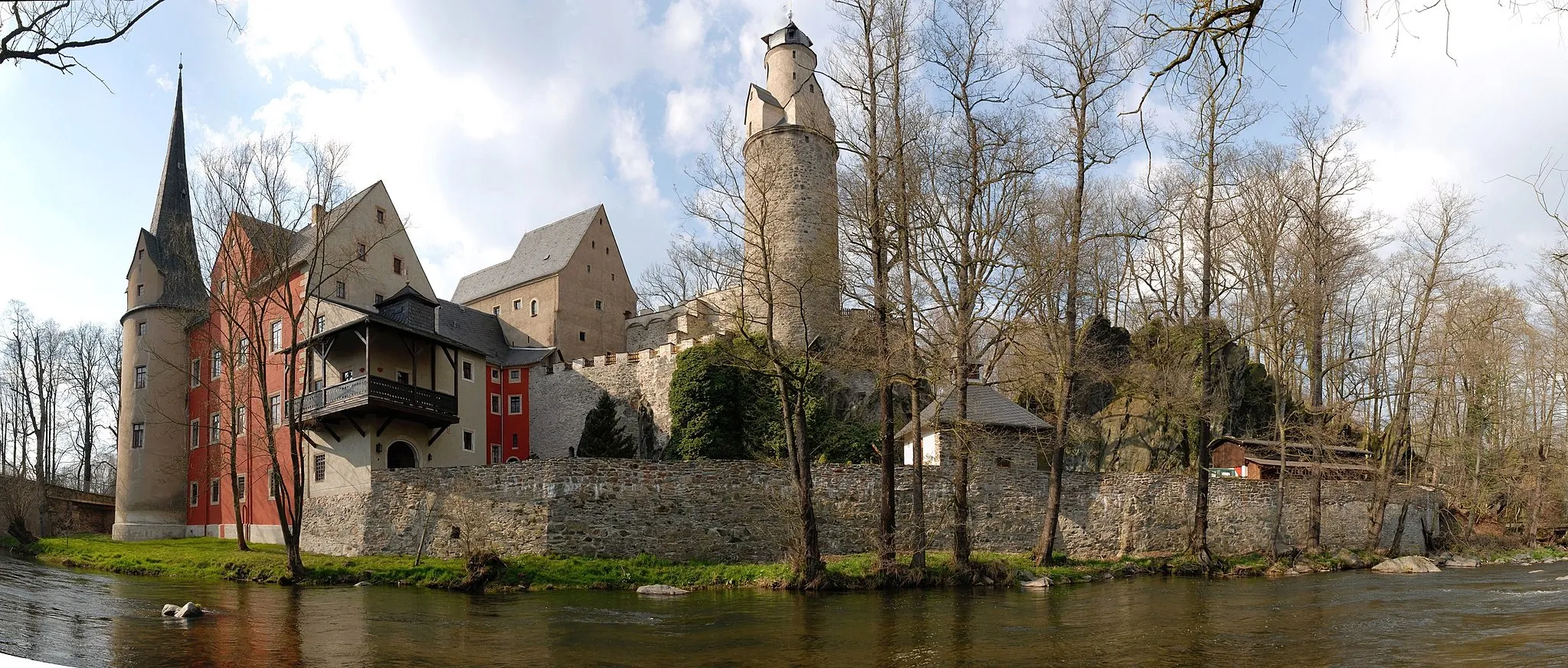 Photo showing: Burg und Schloss Stein