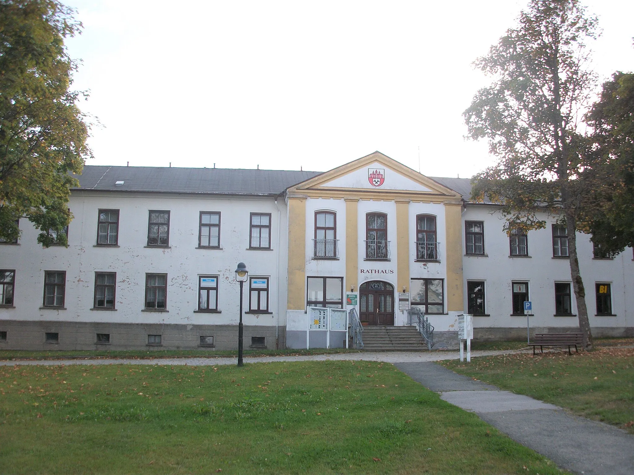 Photo showing: Rathaus Johanngeorgenstadt