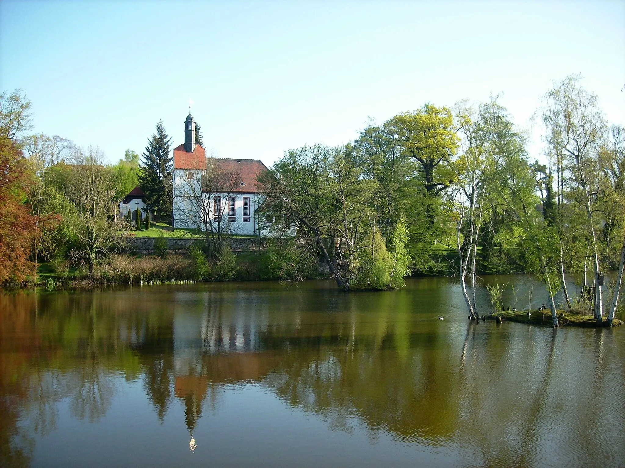 Photo showing: Church at Königsfeld (Mittelsachsen district, Saxony)