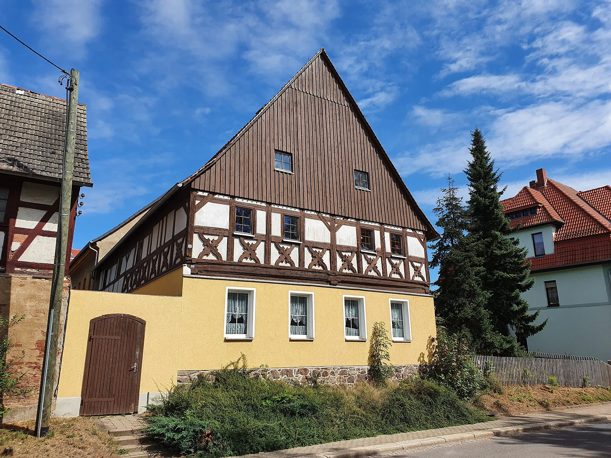 Photo showing: Wohnhaus Wettiner Straße 70