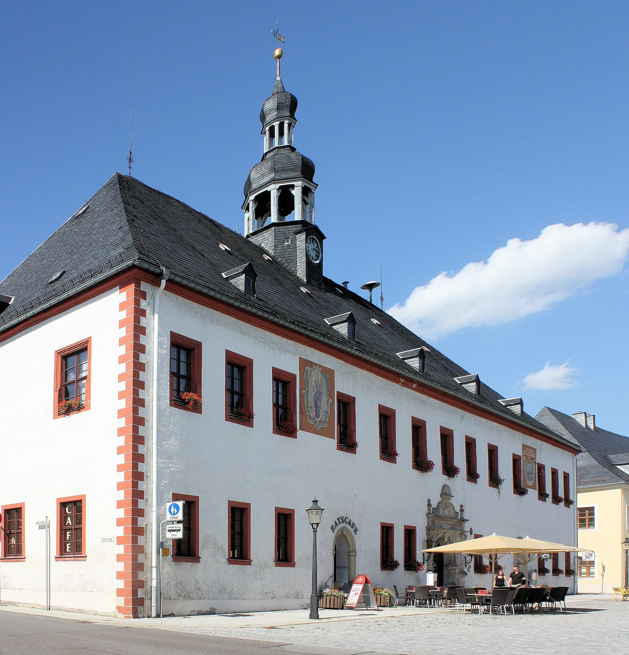 Photo showing: Marienberg, the town hall