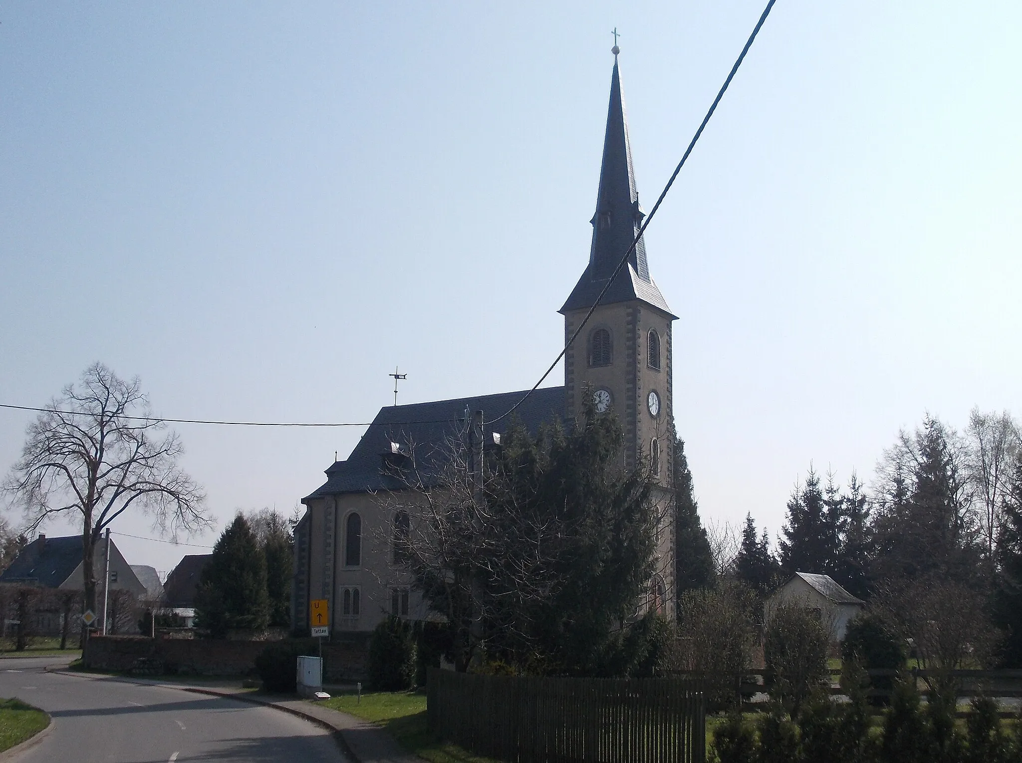 Photo showing: Pfaffroda church (Schönberg, Zwickau district, Saxony)