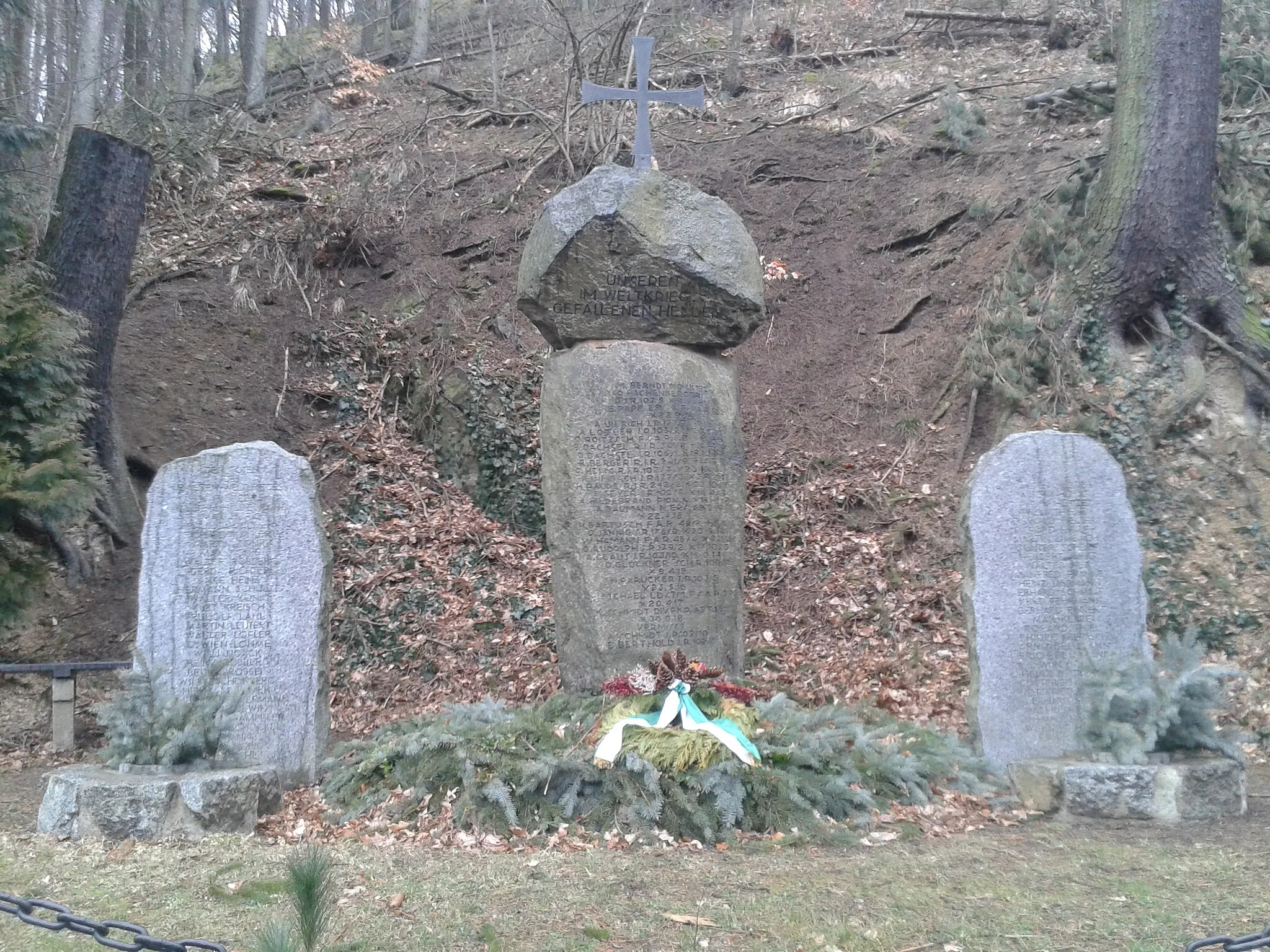 Photo showing: Kriegerdenkmal Reinsberg