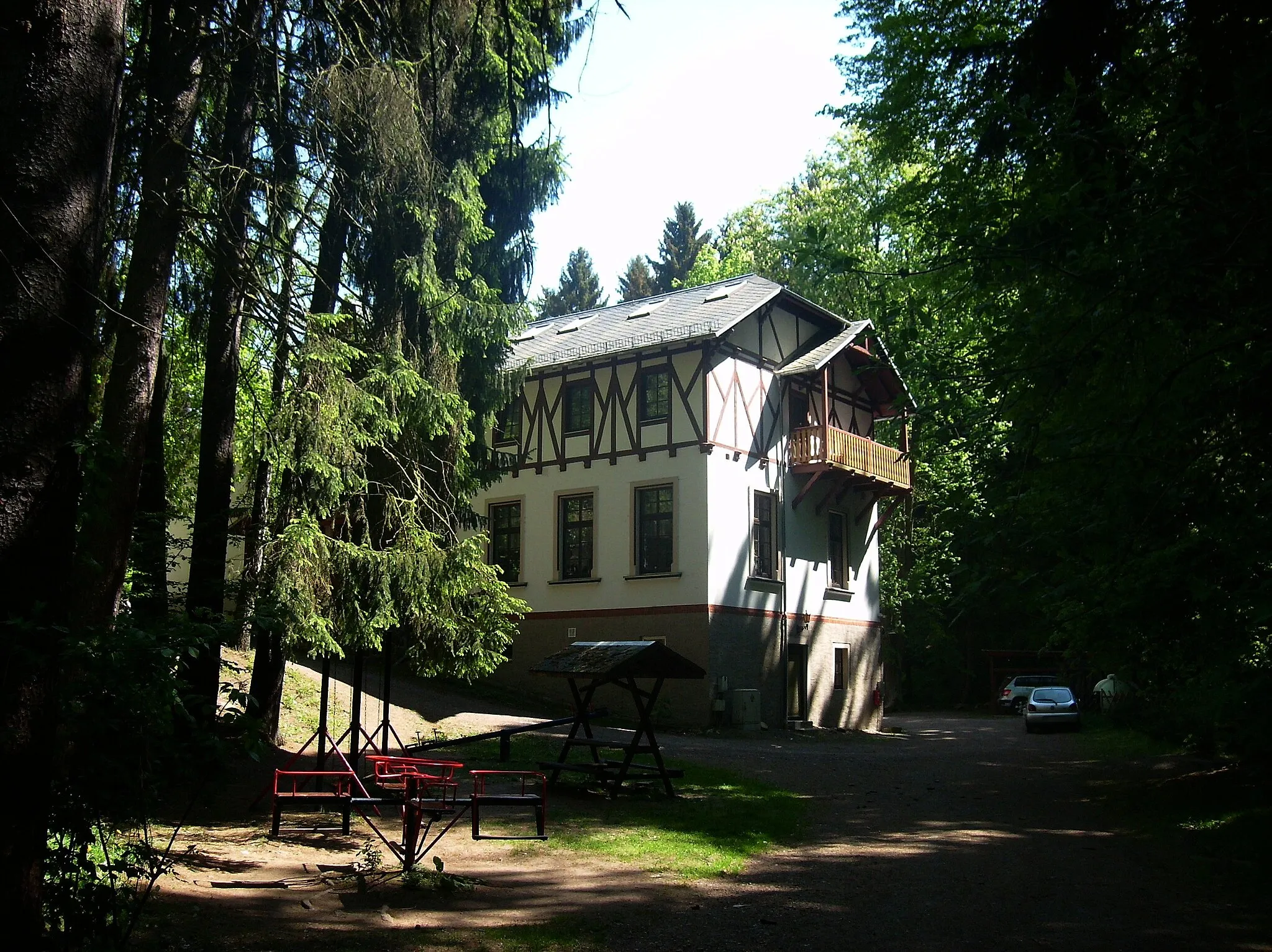 Photo showing: At Margarethe's Mill in the Zweinig Valley near Rosswein (Mittelsachsen district, Saxony)