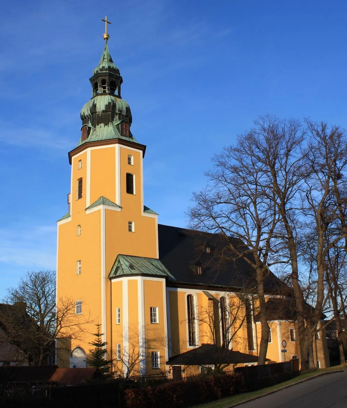 Photo showing: Scheibenberg church from SW