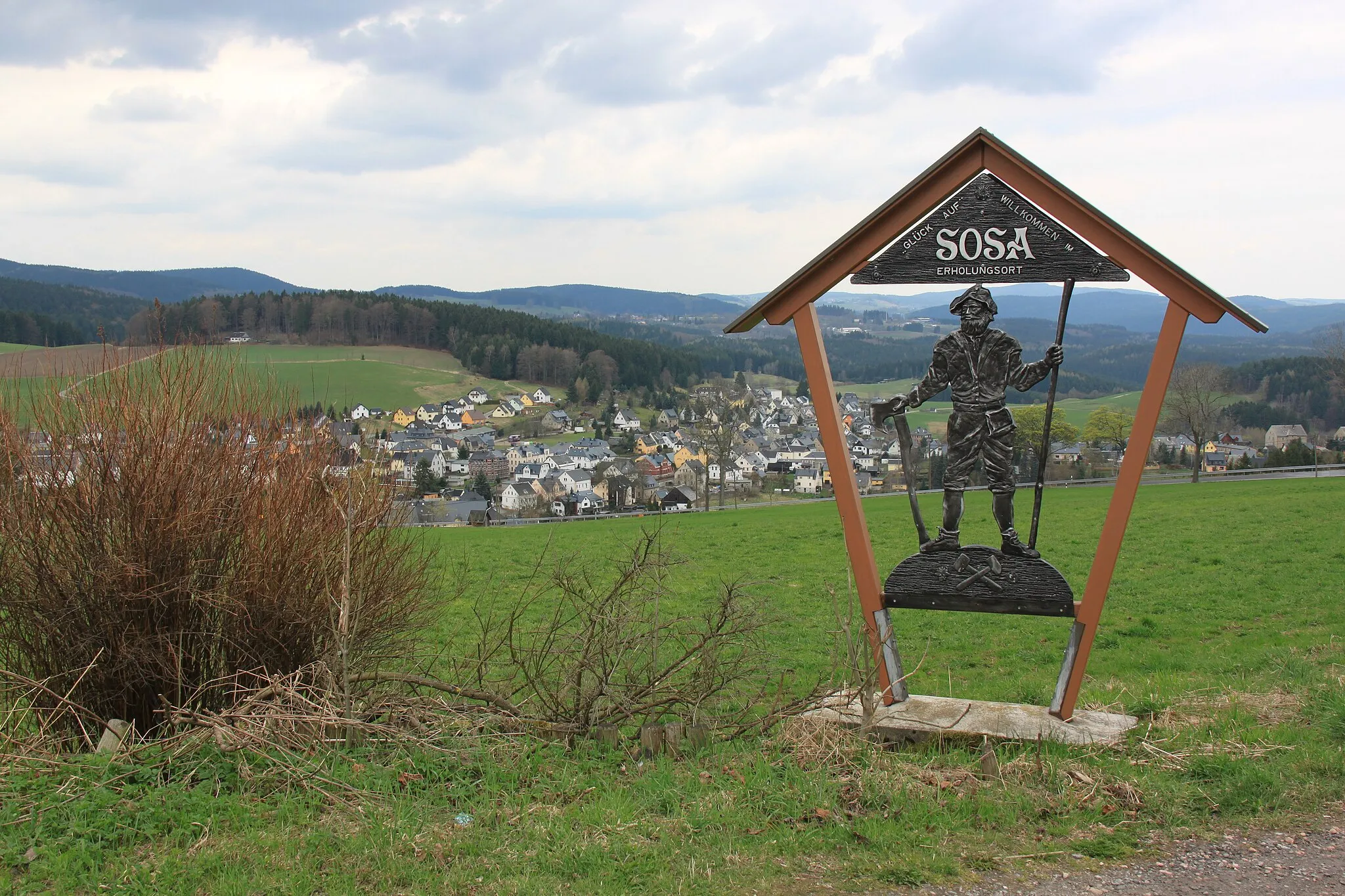 Photo showing: Blick auf den Erholungsort Sosa