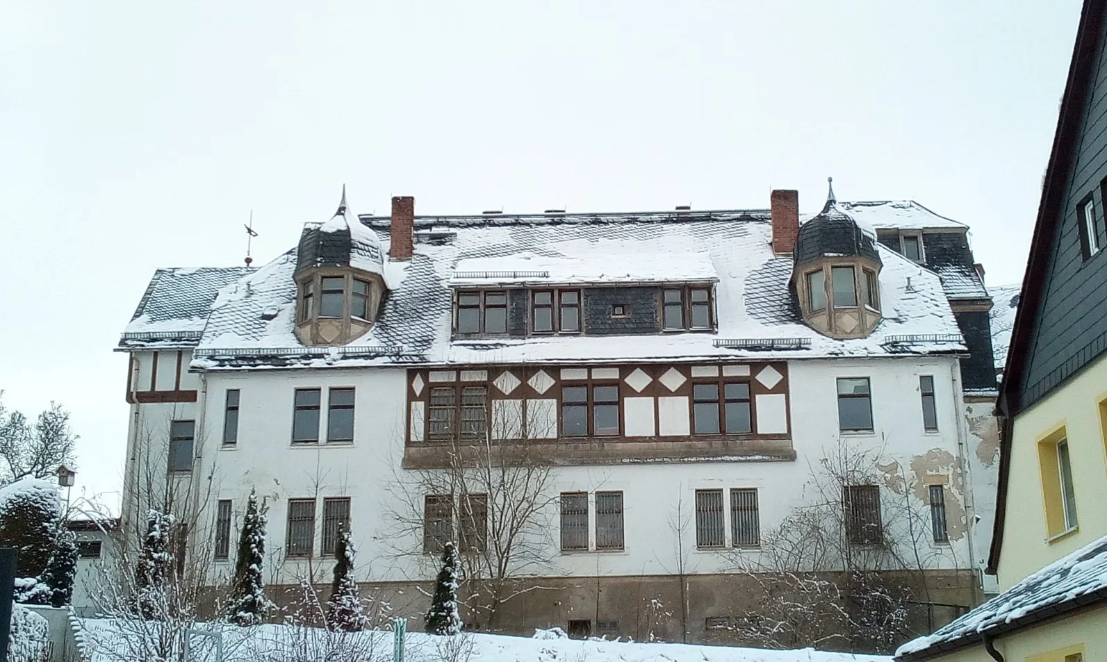 Photo showing: Schloss Hoheneck, Nebengebäude