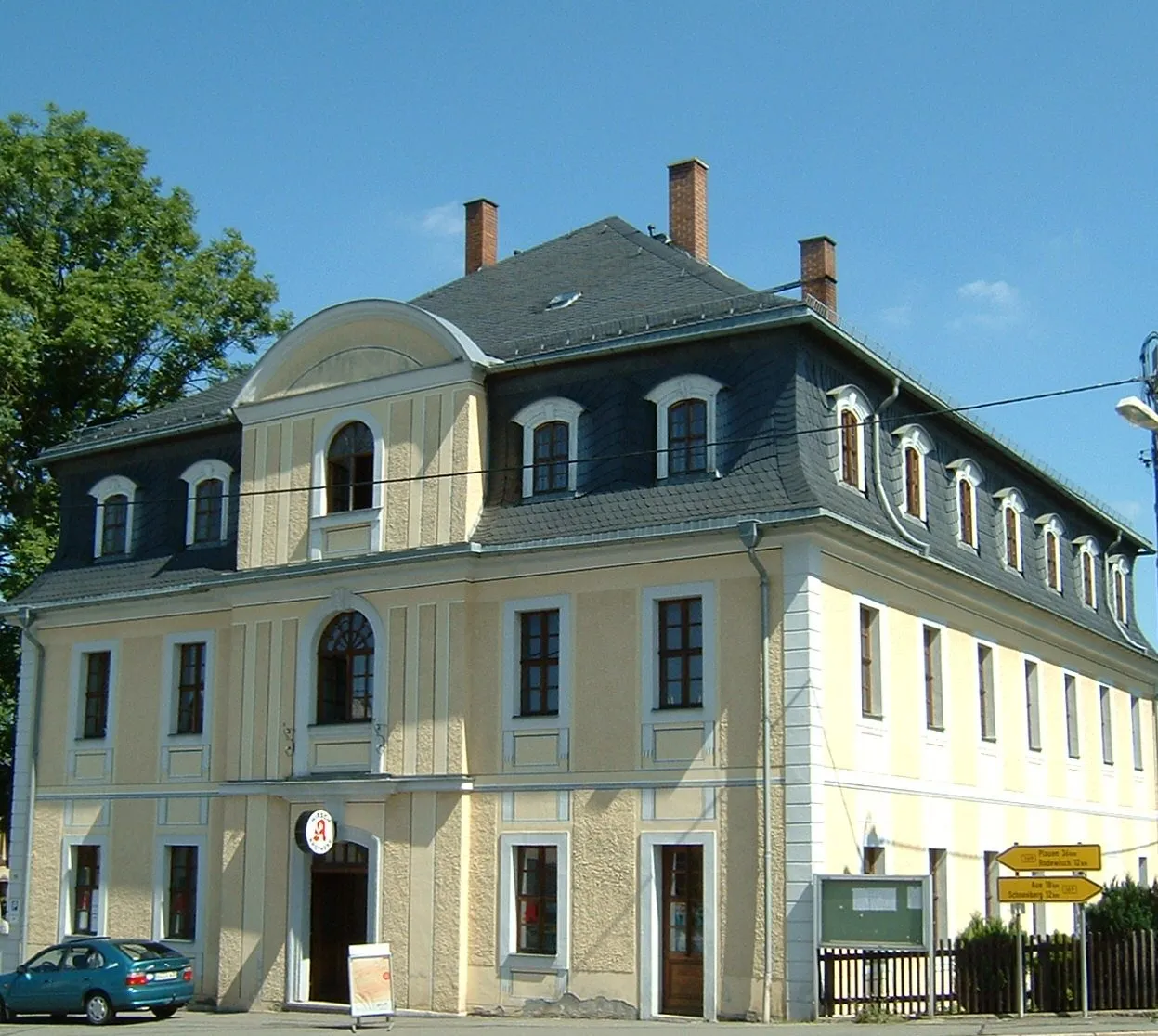 Photo showing: Stützengrün im Erzgebirge, Großes Haus, Barockgebäude 17. Jh.