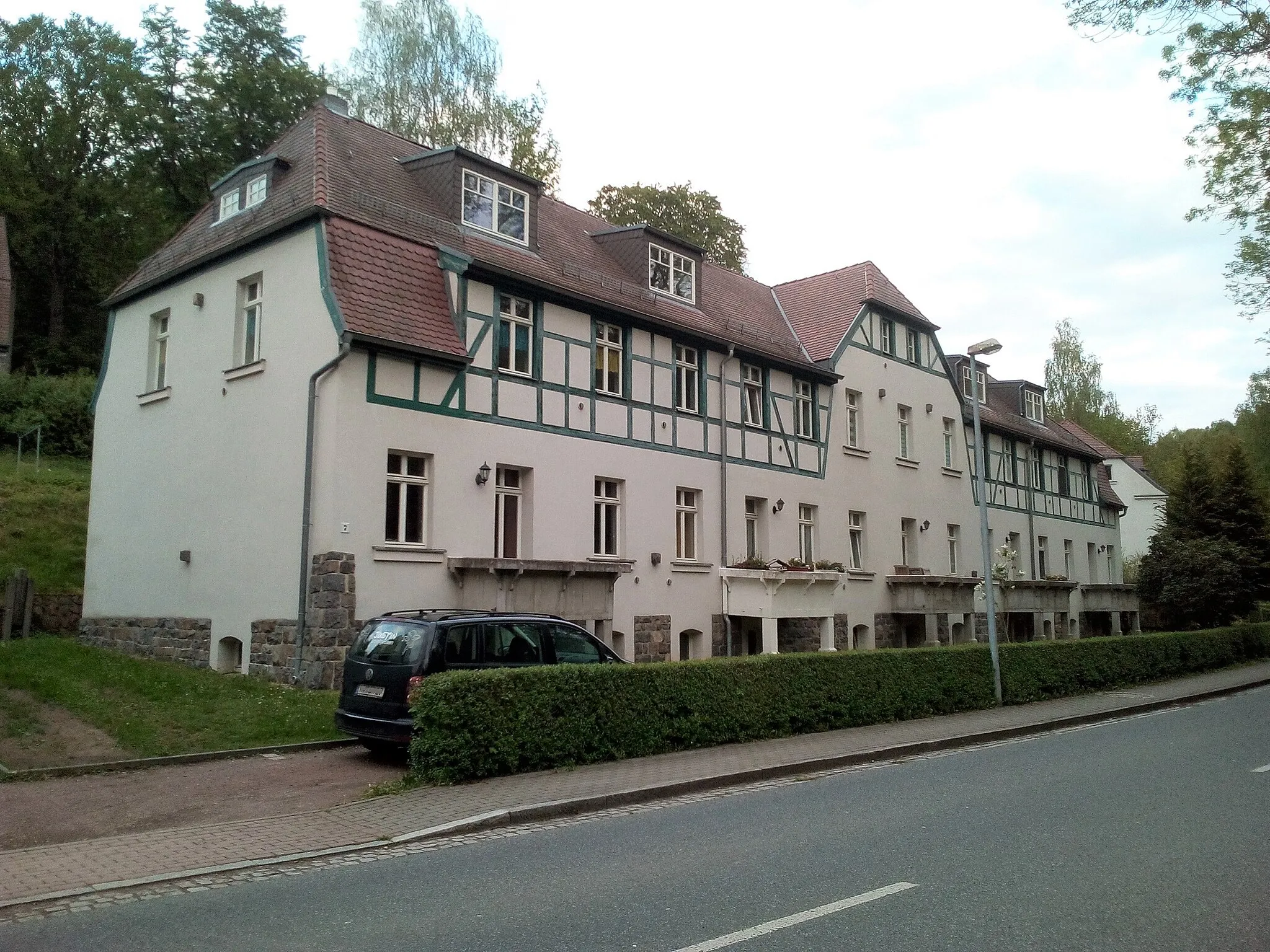 Photo showing: Chemnitztalsiedlung (Kolonie Markersdorf)