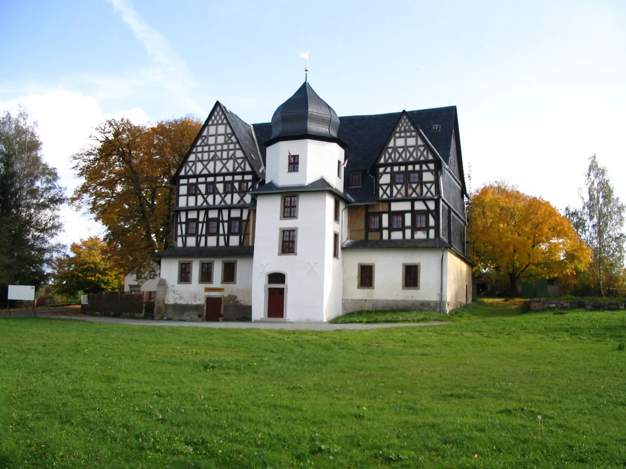 Photo showing: Treuener Schloss (Vogtland)