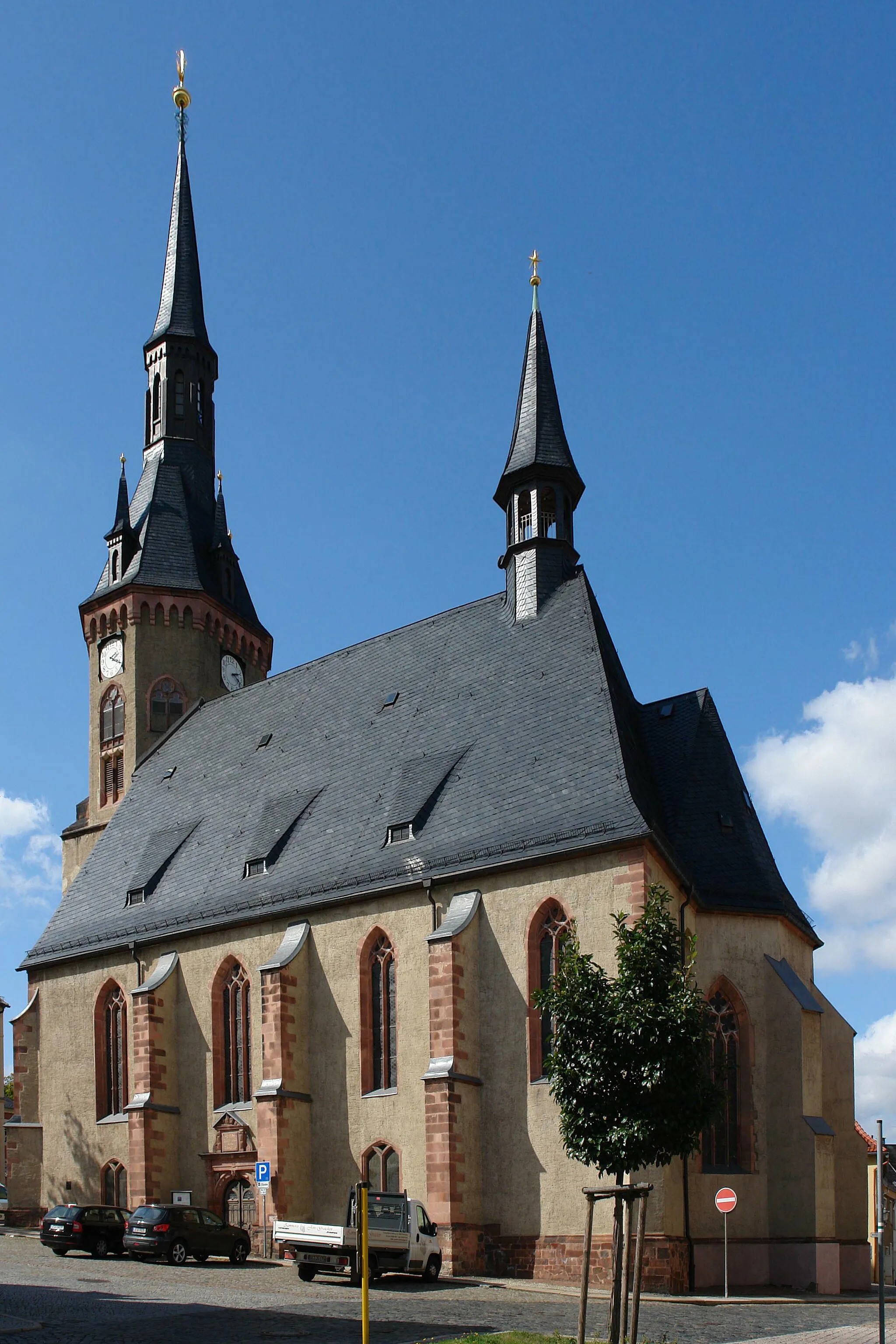 Photo showing: Stadtkirche St. Bartholomäus in Waldenburg (Sachsen)