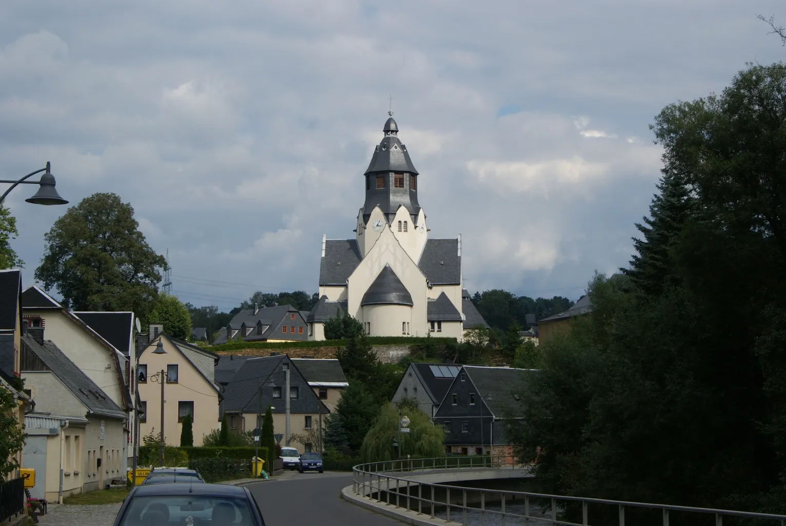 Photo showing: Kirche Wiesa