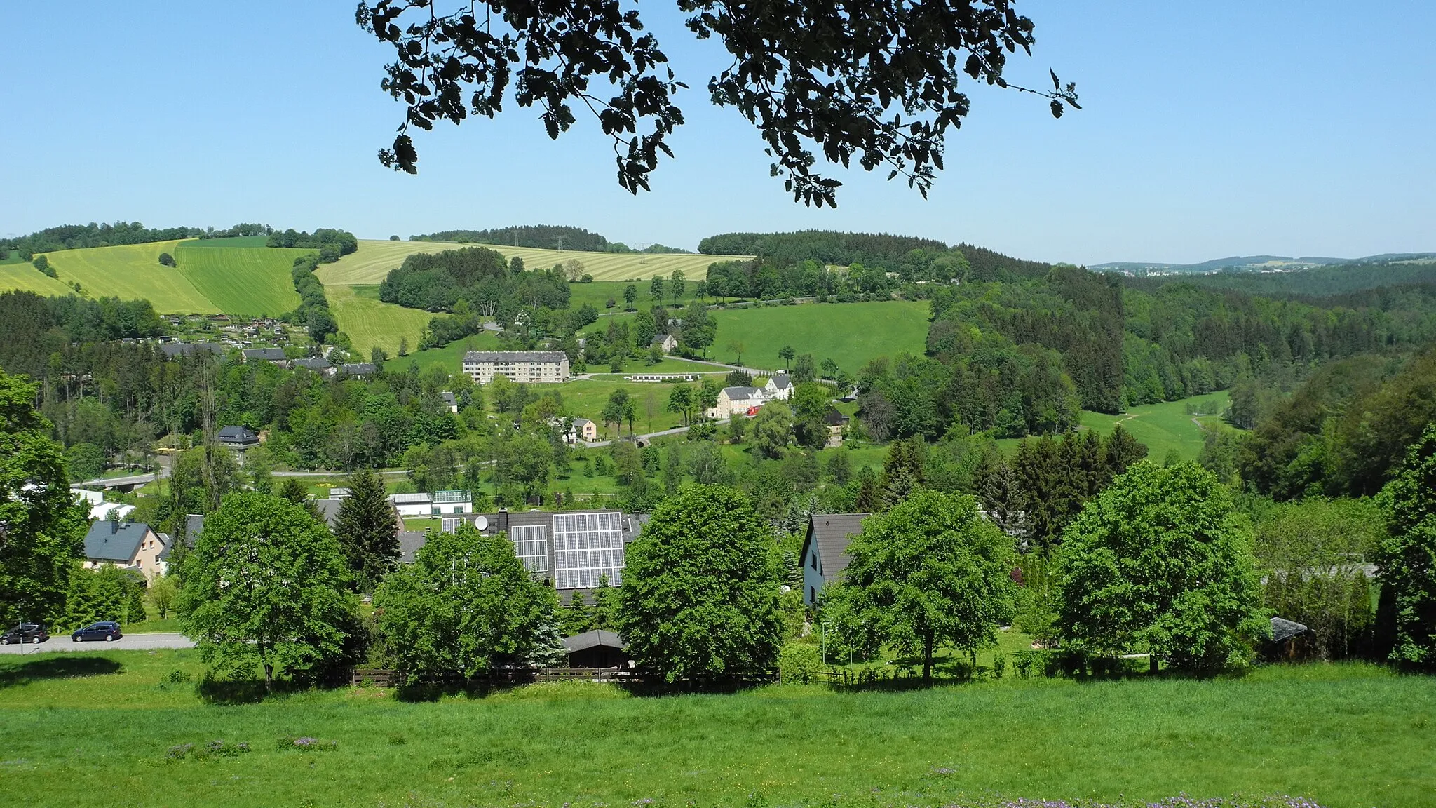 Photo showing: Wolkenstein - Erzgebirge bei Wiesenbad