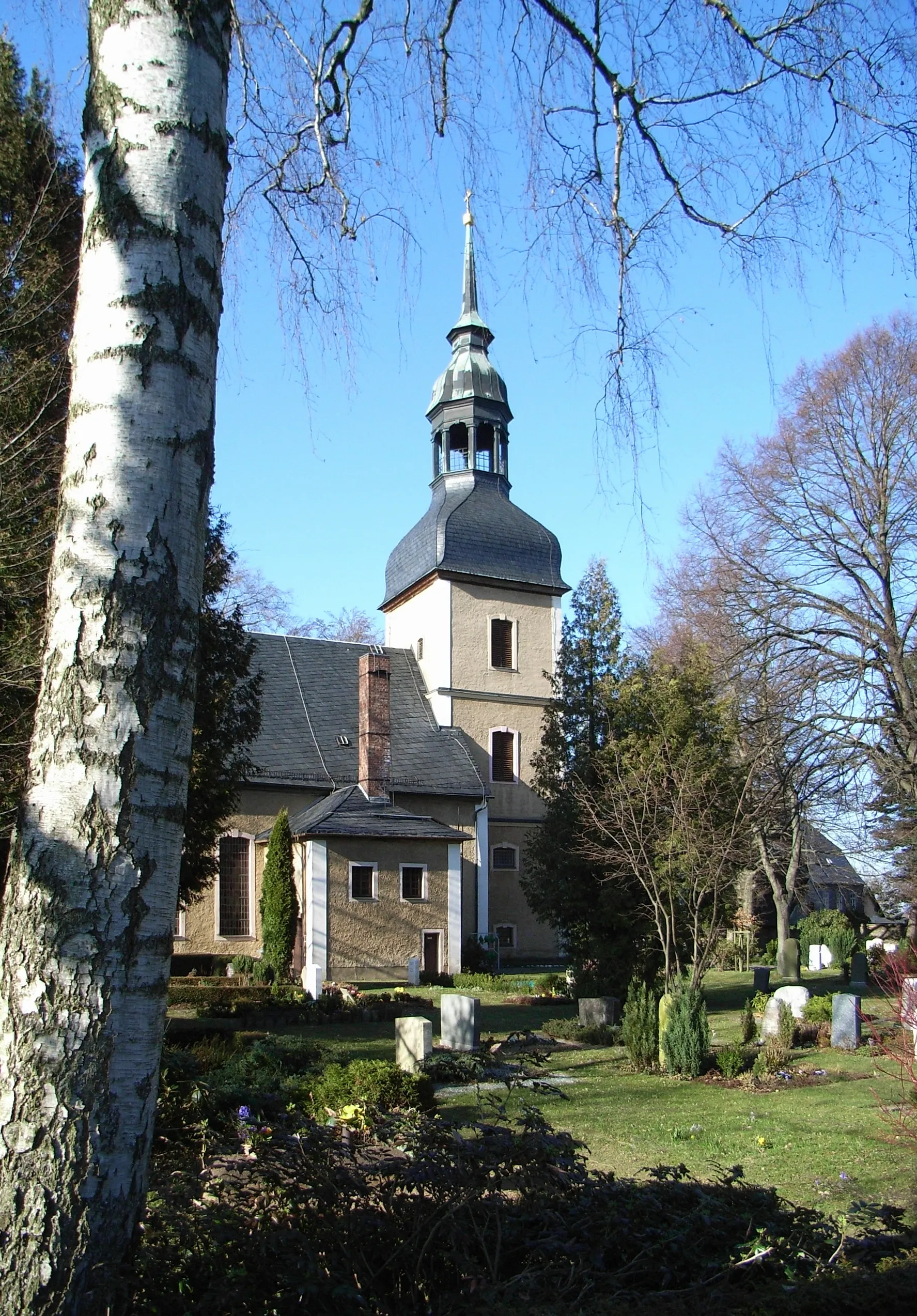 Photo showing: Church Chemnitz-Wittgensdorf