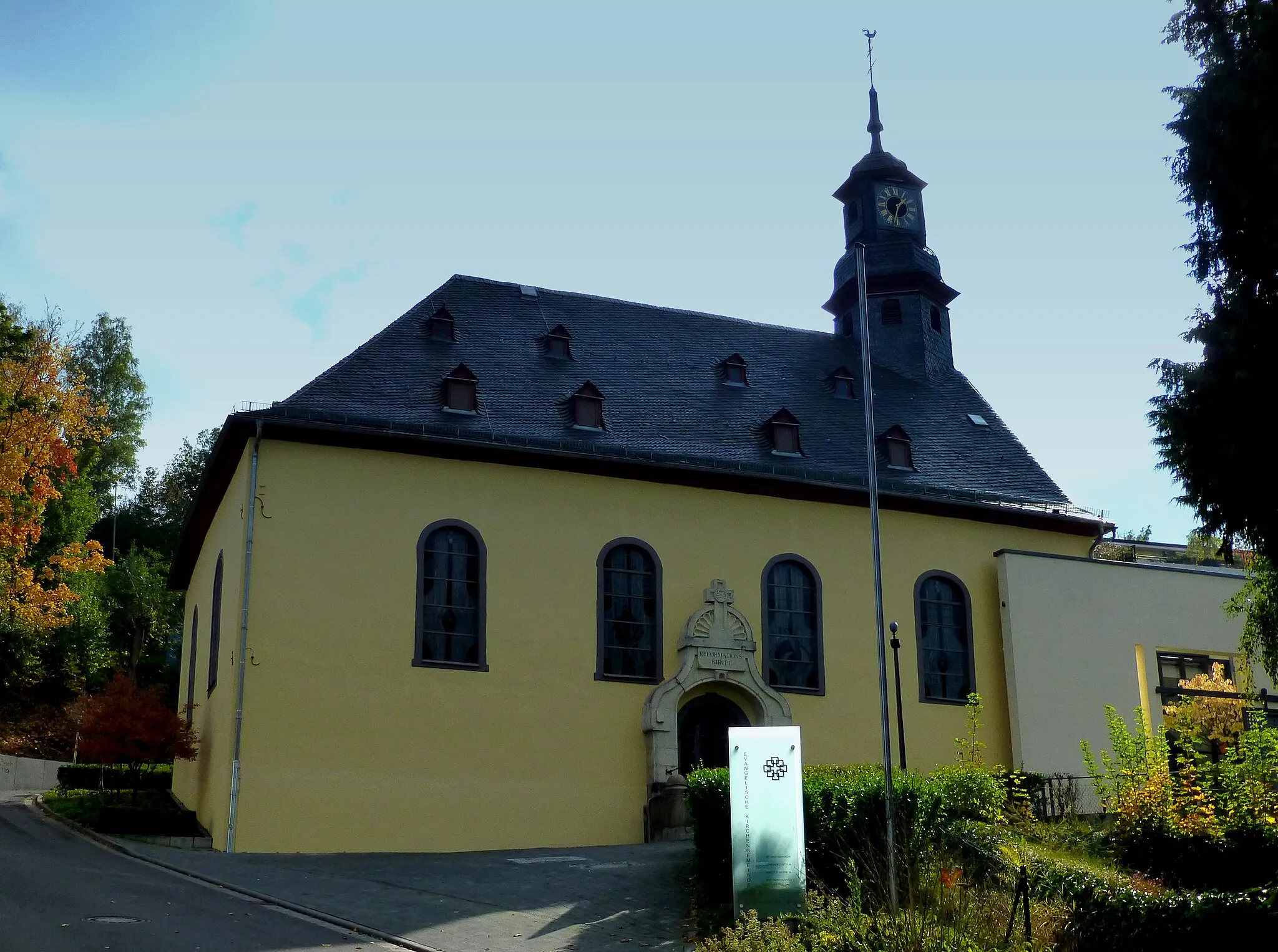 Photo showing: Bad Schwalbach – ev. Reformationskirche
