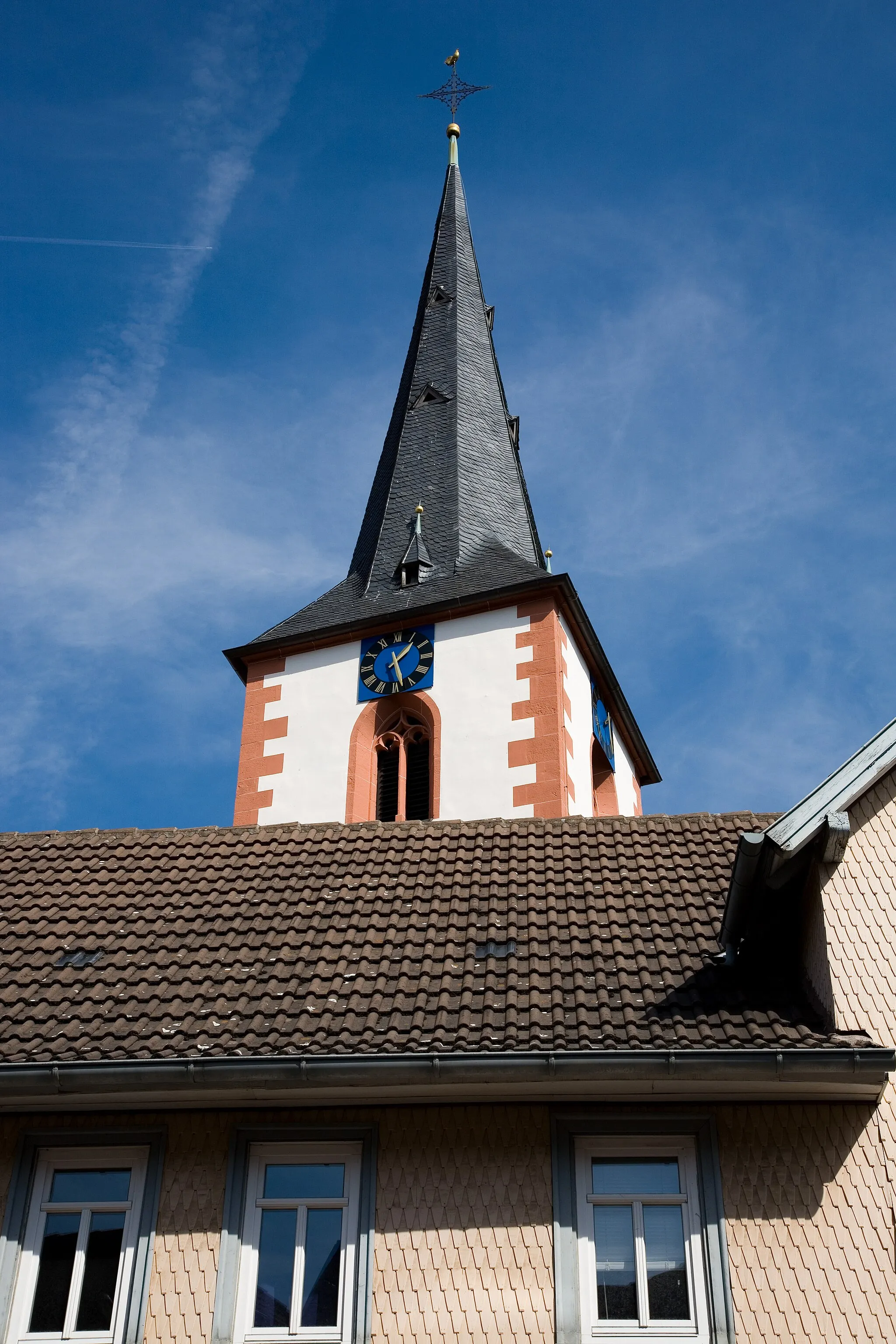 Photo showing: St. Markus church in Brensbach