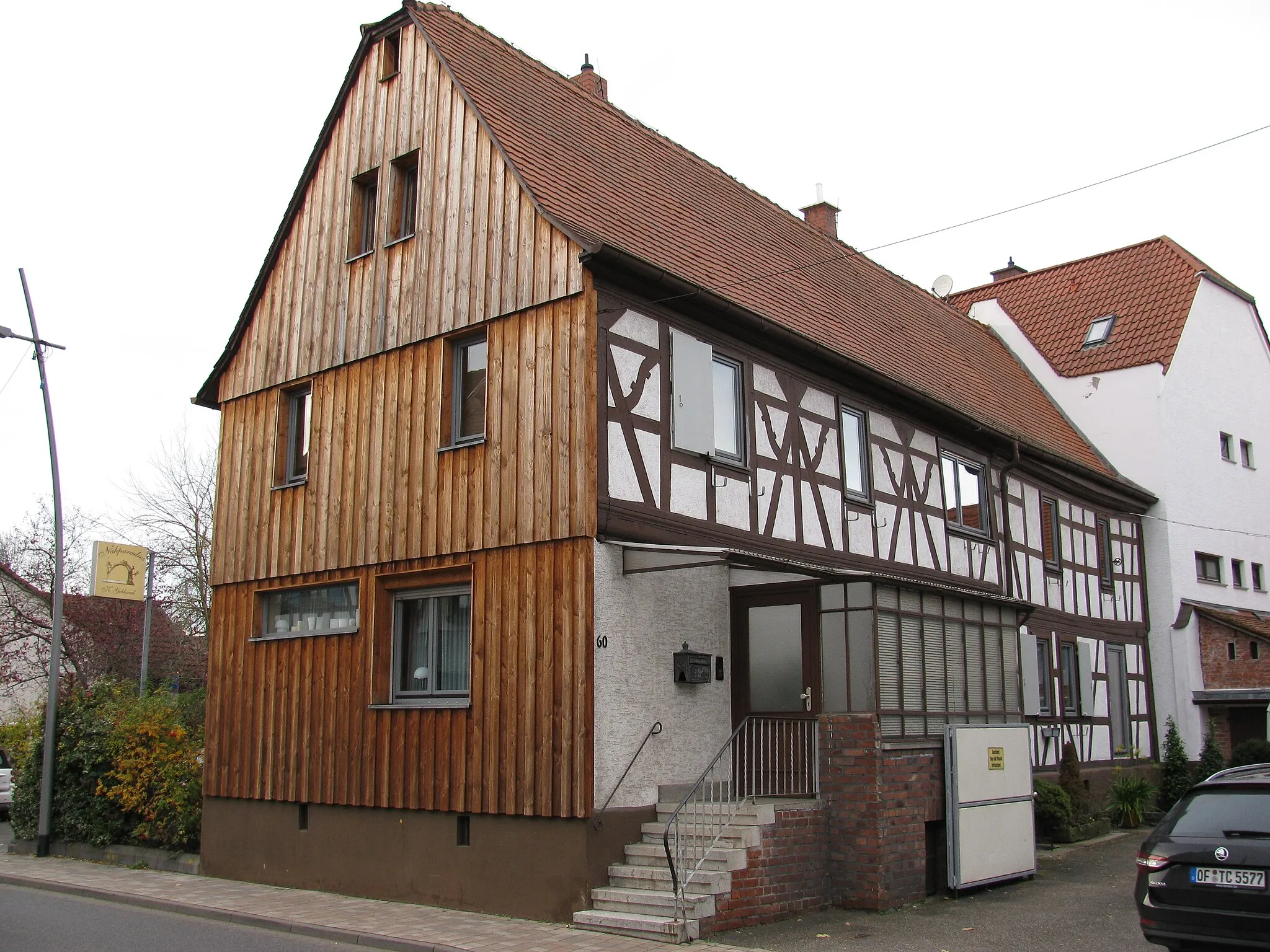 Photo showing: das Haus Hauptstraße 60 in Bruchköbel