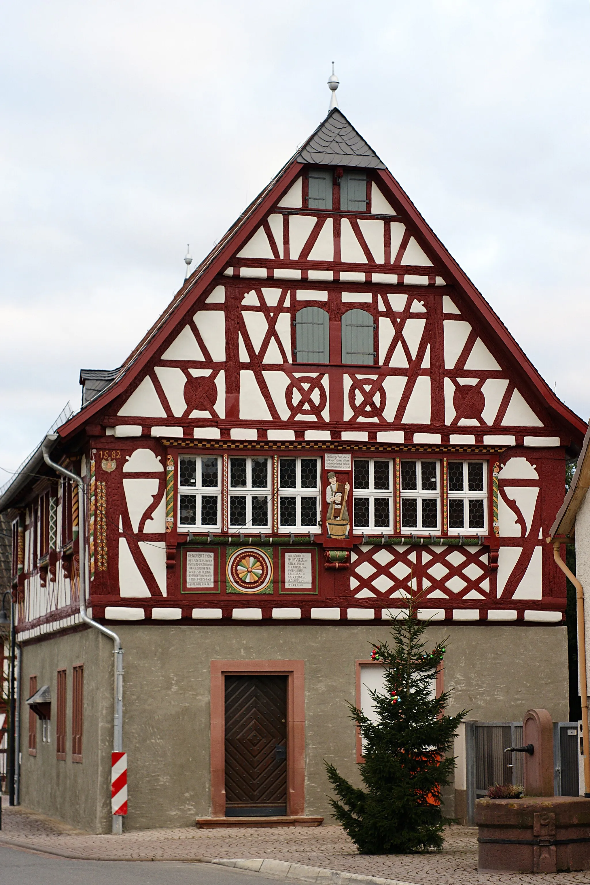 Photo showing: Old town hall in Büttelborn, Germany
