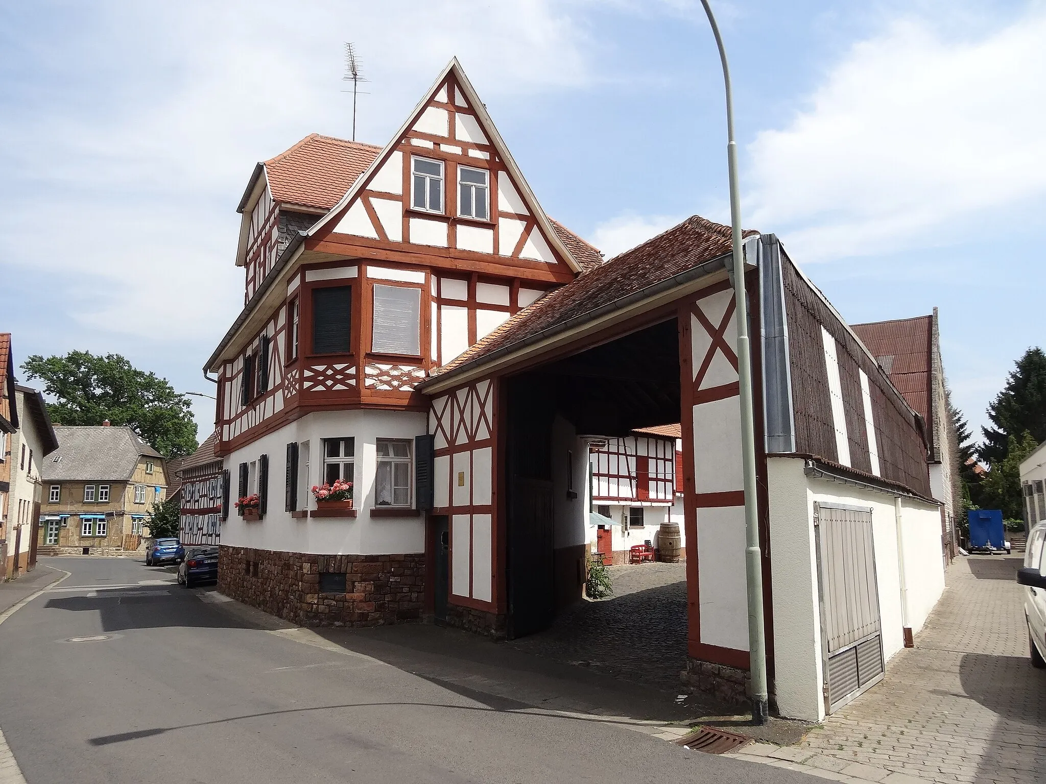 Photo showing: Bahnhofstraße 13 (Echzell)