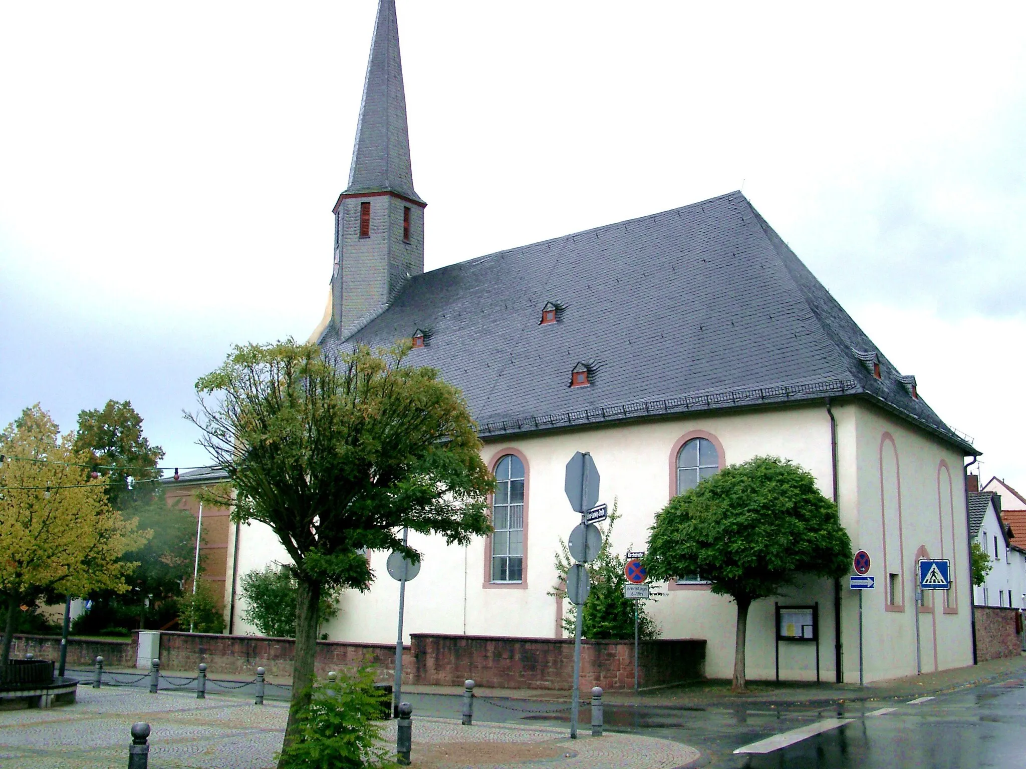 Photo showing: Egelsbach, Evangelische Kirche