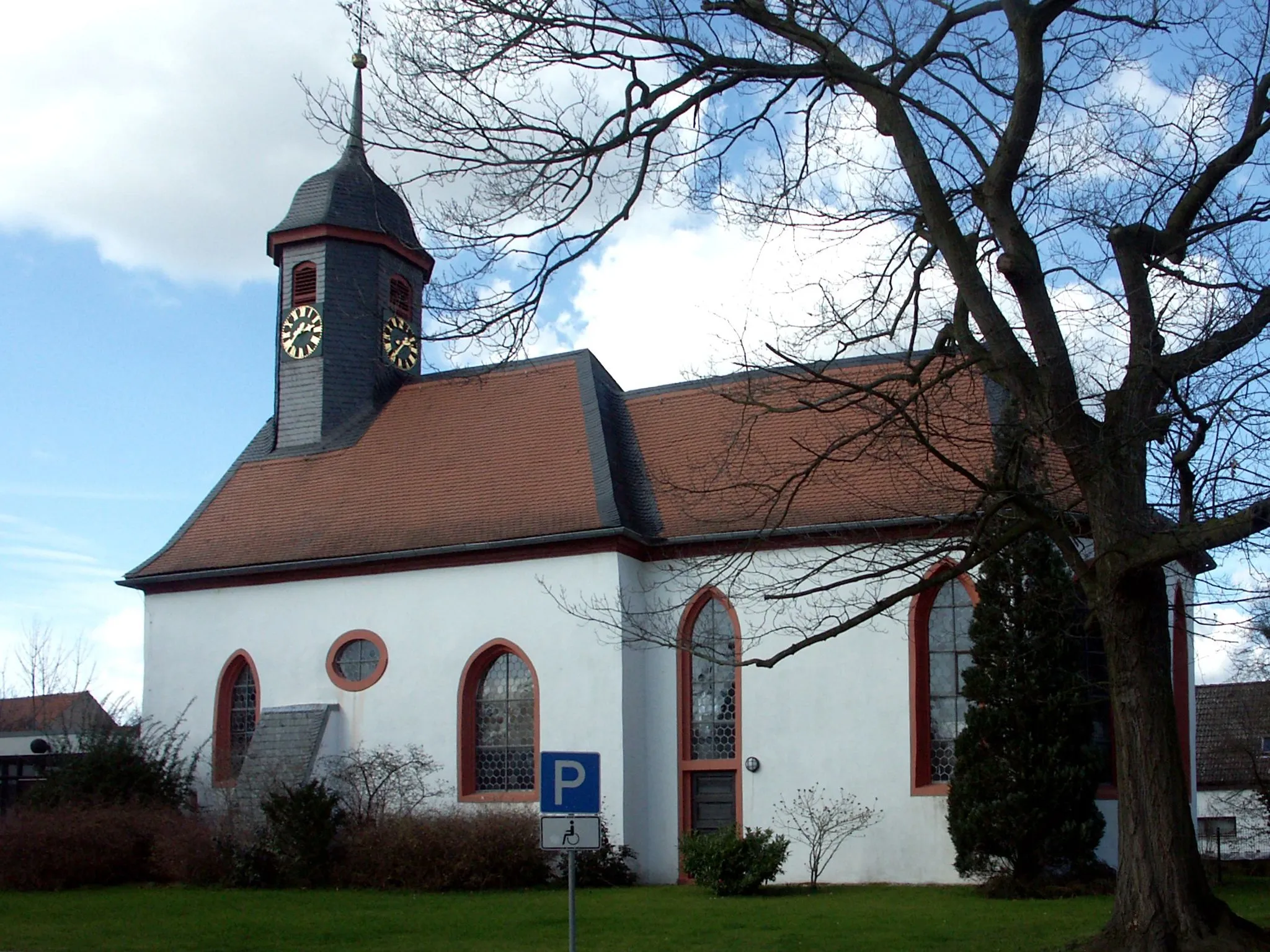 Photo showing: Evangelische Kirche.