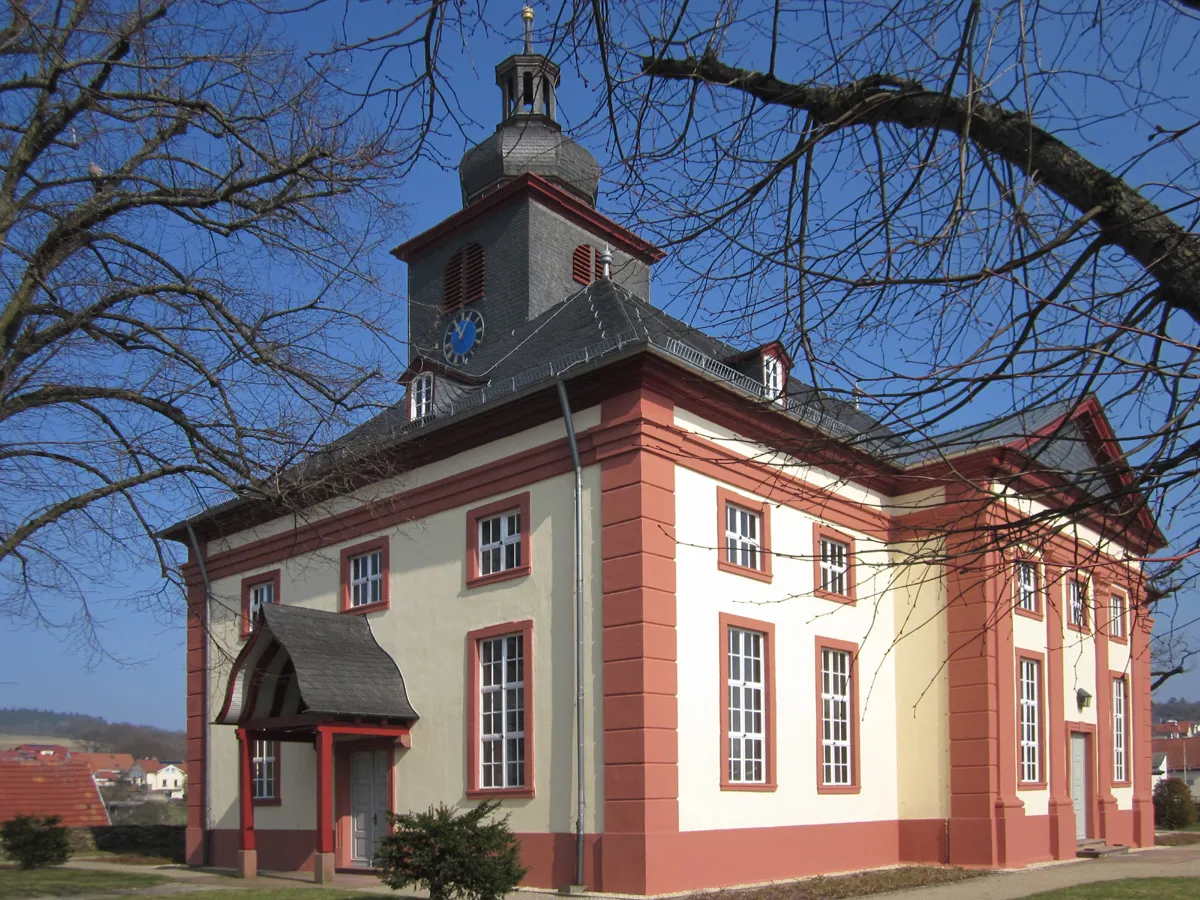 Photo showing: Evangelische Kirche Grävenwiesbach