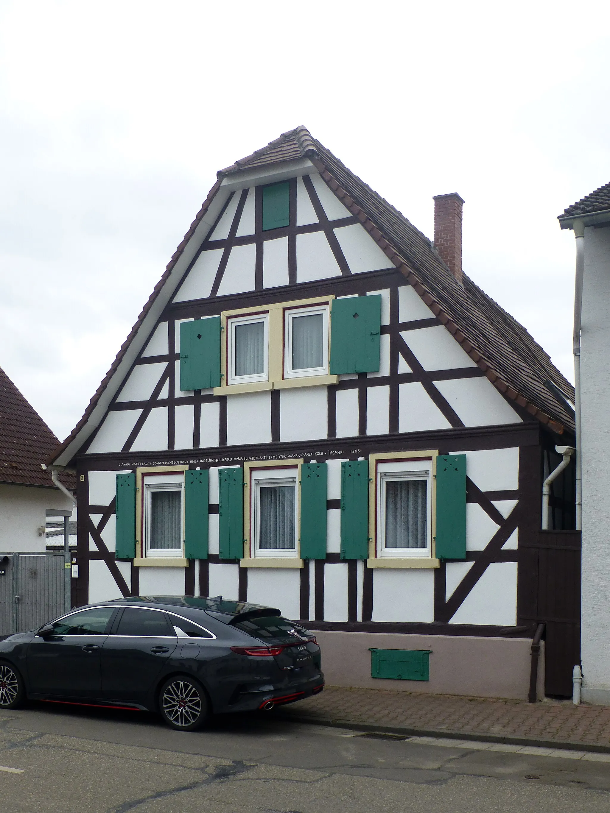 Photo showing: This is a picture of the Hessian Kulturdenkmal (cultural monument) with the ID