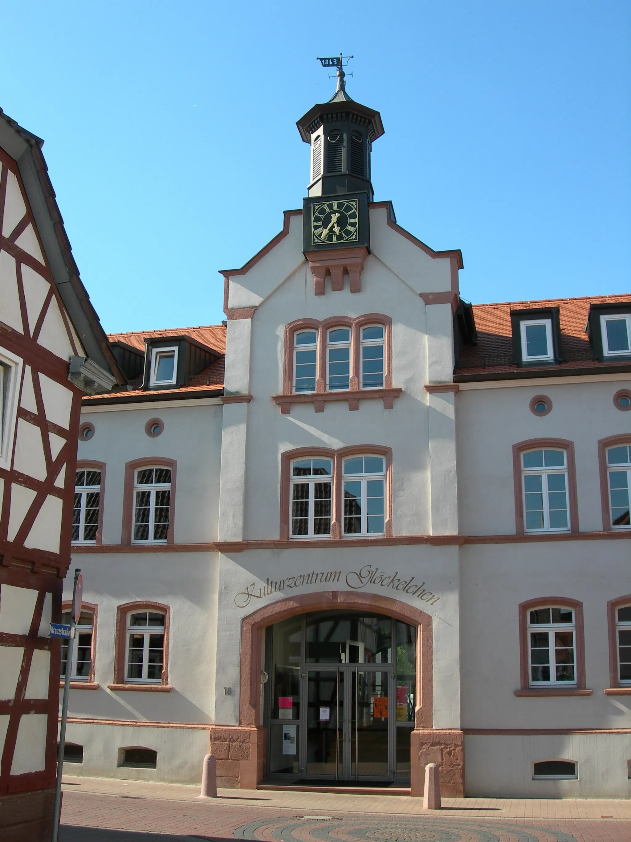 Photo showing: Groß-Zimmern (Hesse), cultural centre Glöckelchen