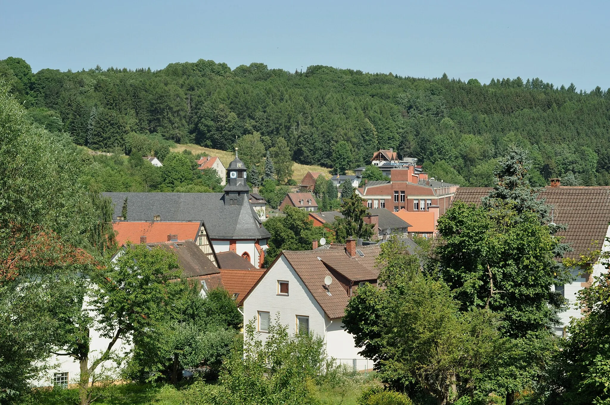 Photo showing: Hirzenhain im Juli 2010