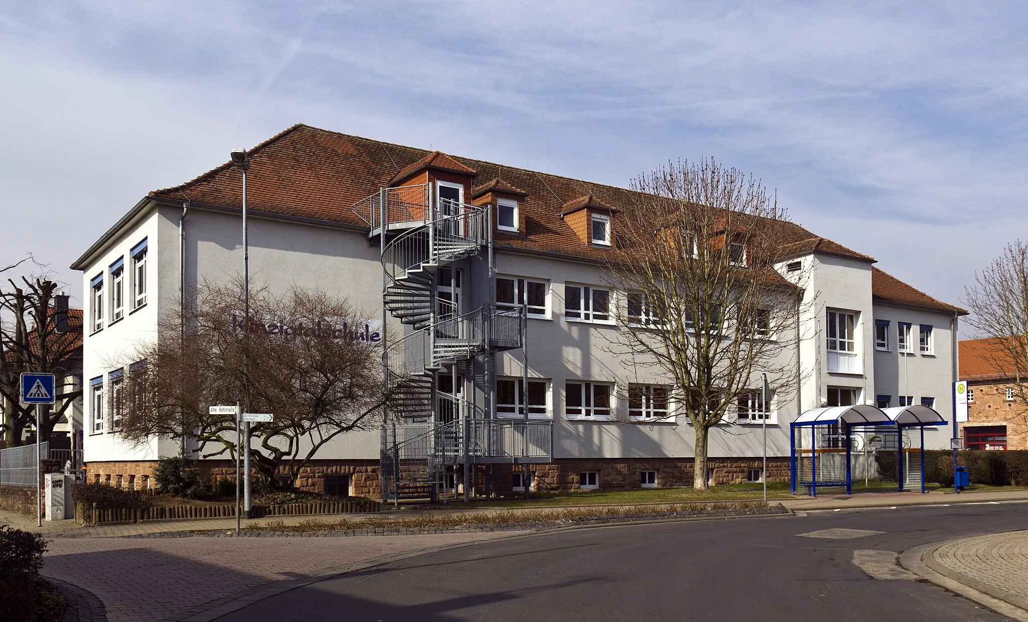 Photo showing: Gründau, Gemeindeteil Lieblos, Kinzigtalschule