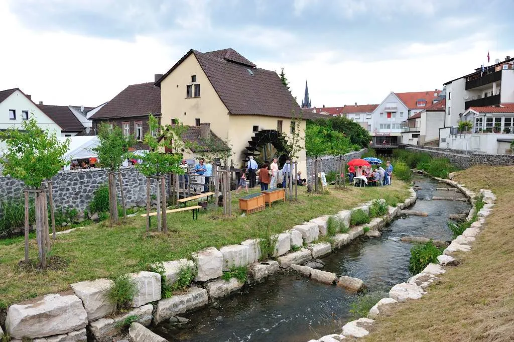 Photo showing: Mill in Mühlheim am Main