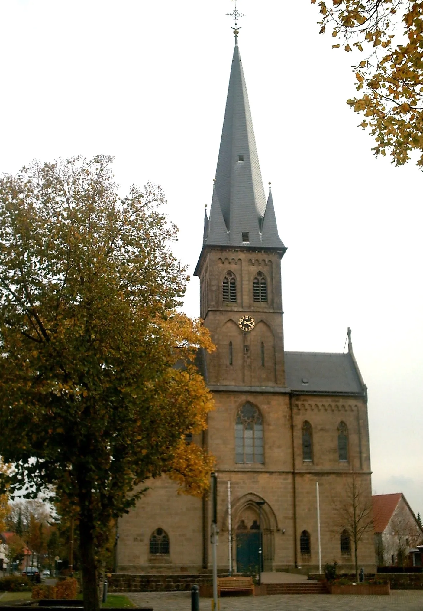 Photo showing: Catholic church in Altenbeken-Schwaney / Germany