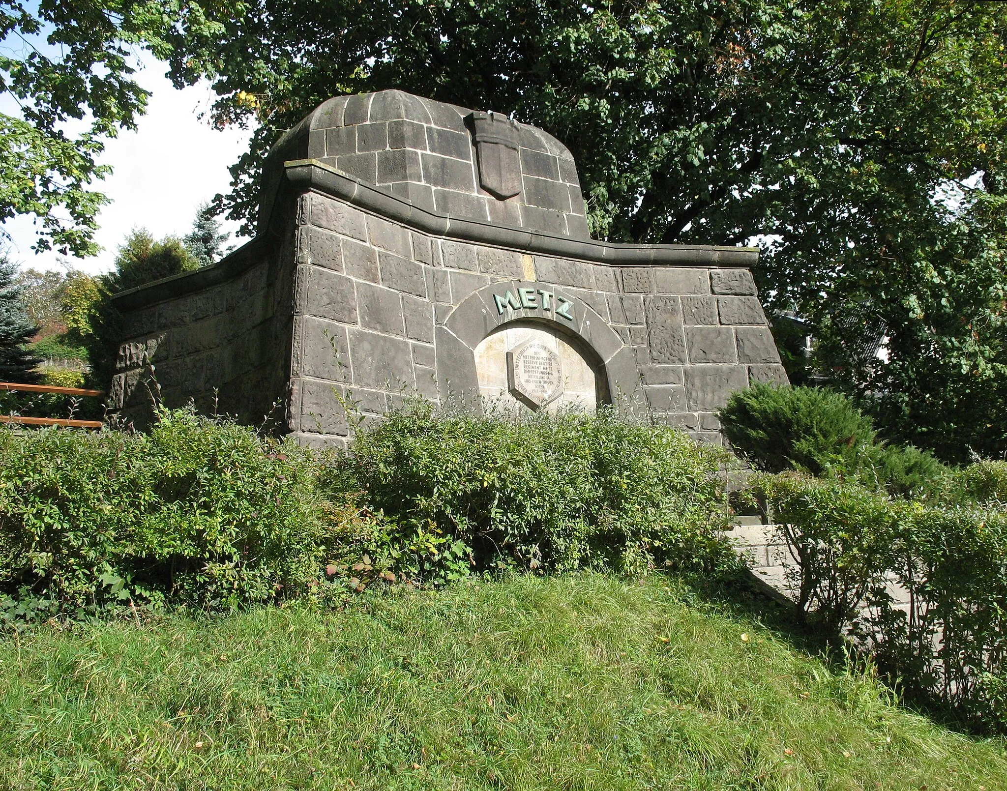 Photo showing: Memorial "Metz" in Horn in North Rhine-Westphalia, Germany