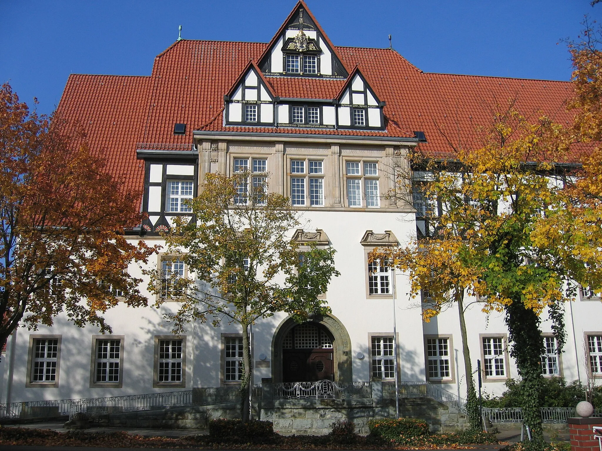 Photo showing: Amtsgericht Bad Oeynhausen