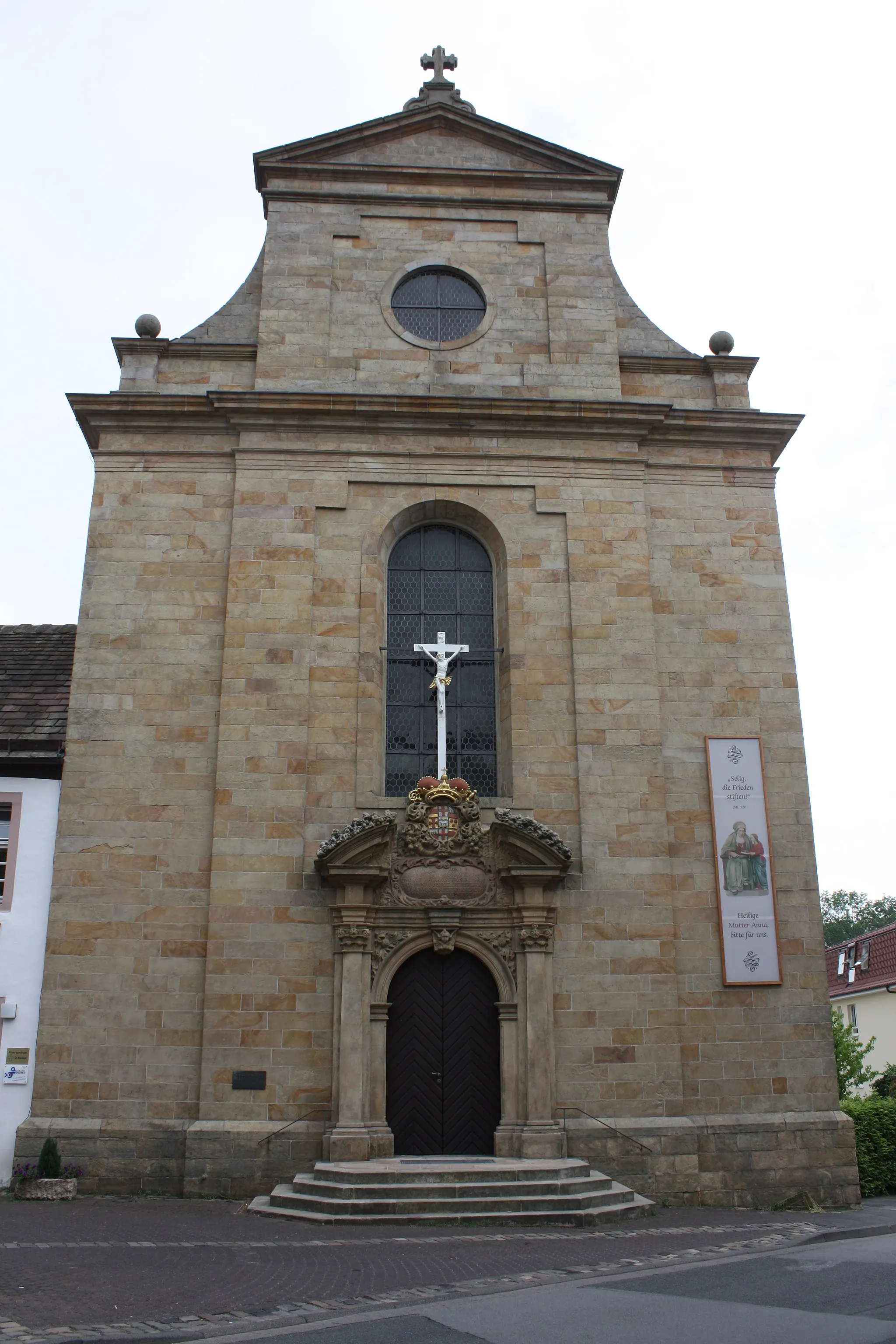 Photo showing: Kapuzinerkirche in Brakel, erbaut 1715-1719 von Johann Conrad Schlaun