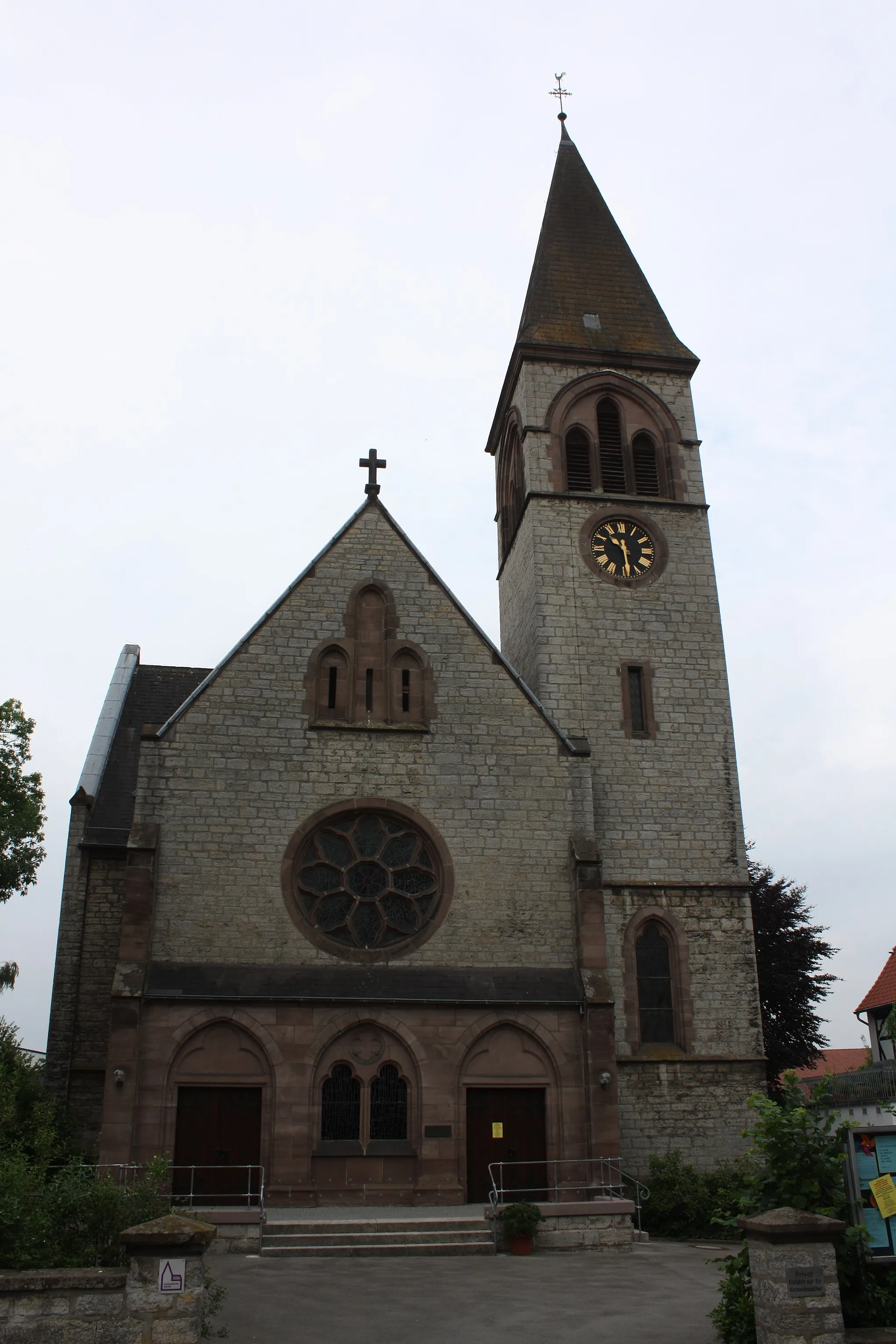 Photo showing: Evangelische Auferstehungskirche in Brakel, errichtet 1911-1912