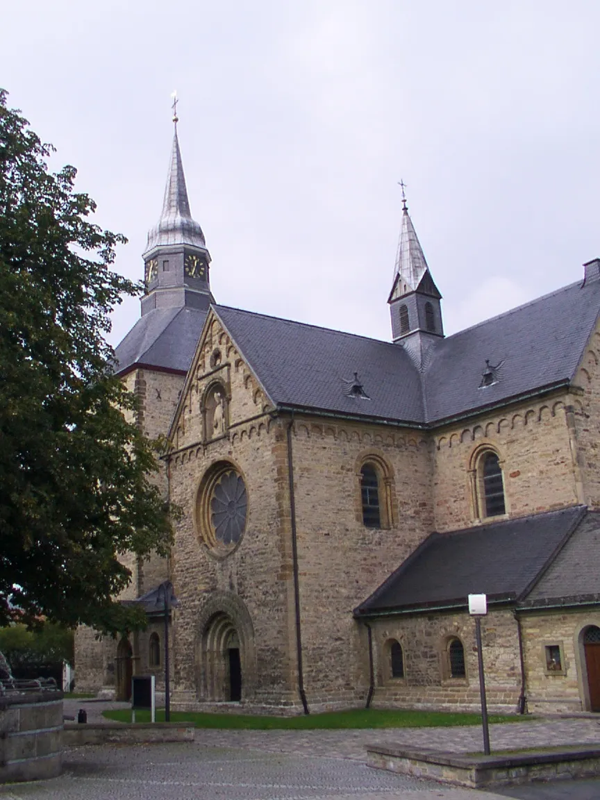 Photo showing: Büren (Westfalen): Catholic church Saint Nicholas