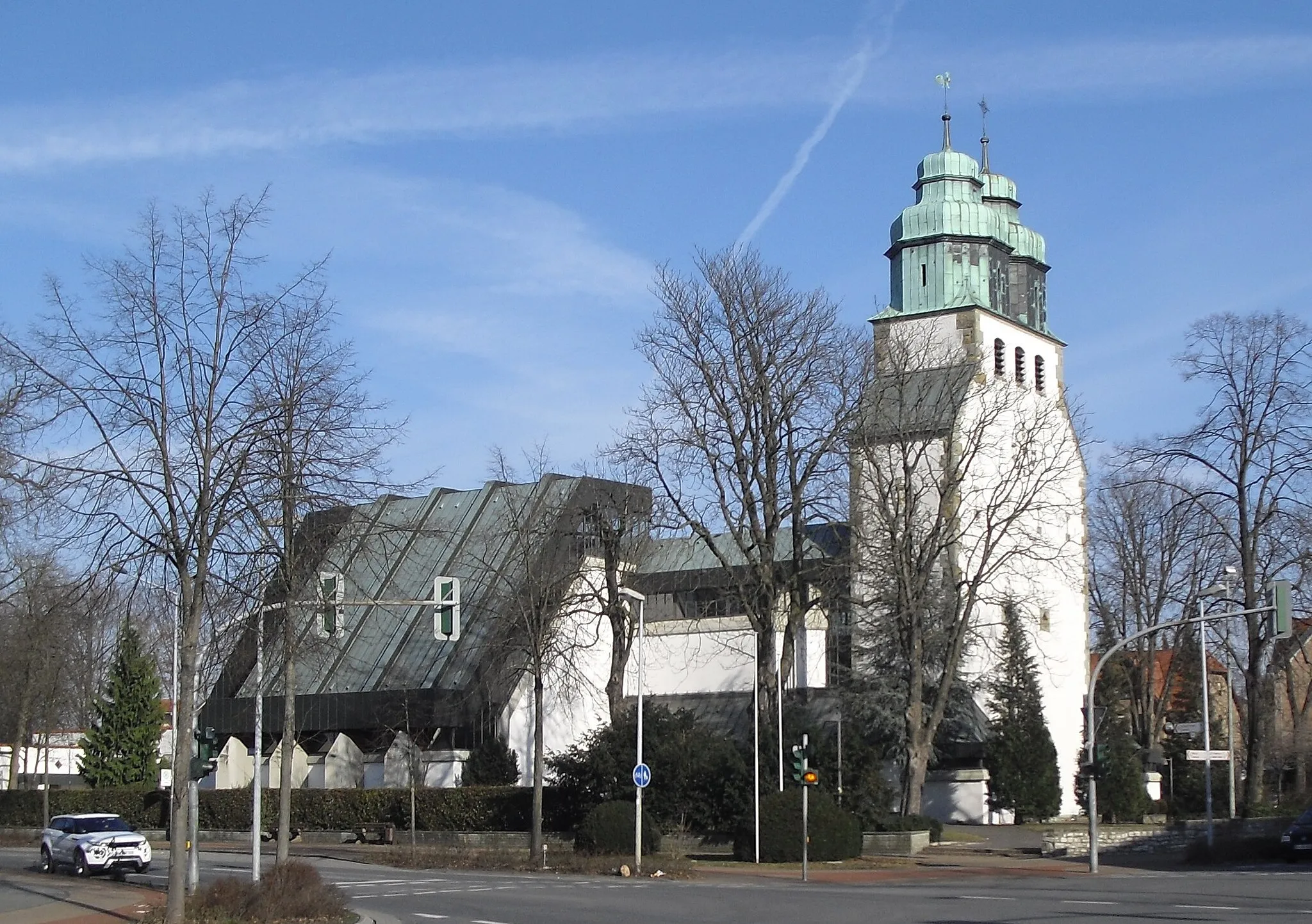 Photo showing: St. Johannes Nepomuk Kirche in Hövelhof