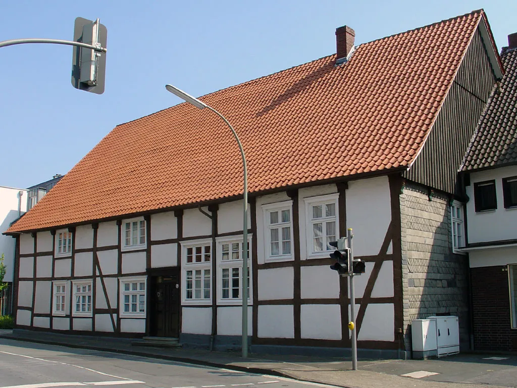 Photo showing: ehemalige Vogtei an der Hauptstraße in Langenberg (Kreis Gütersloh).
