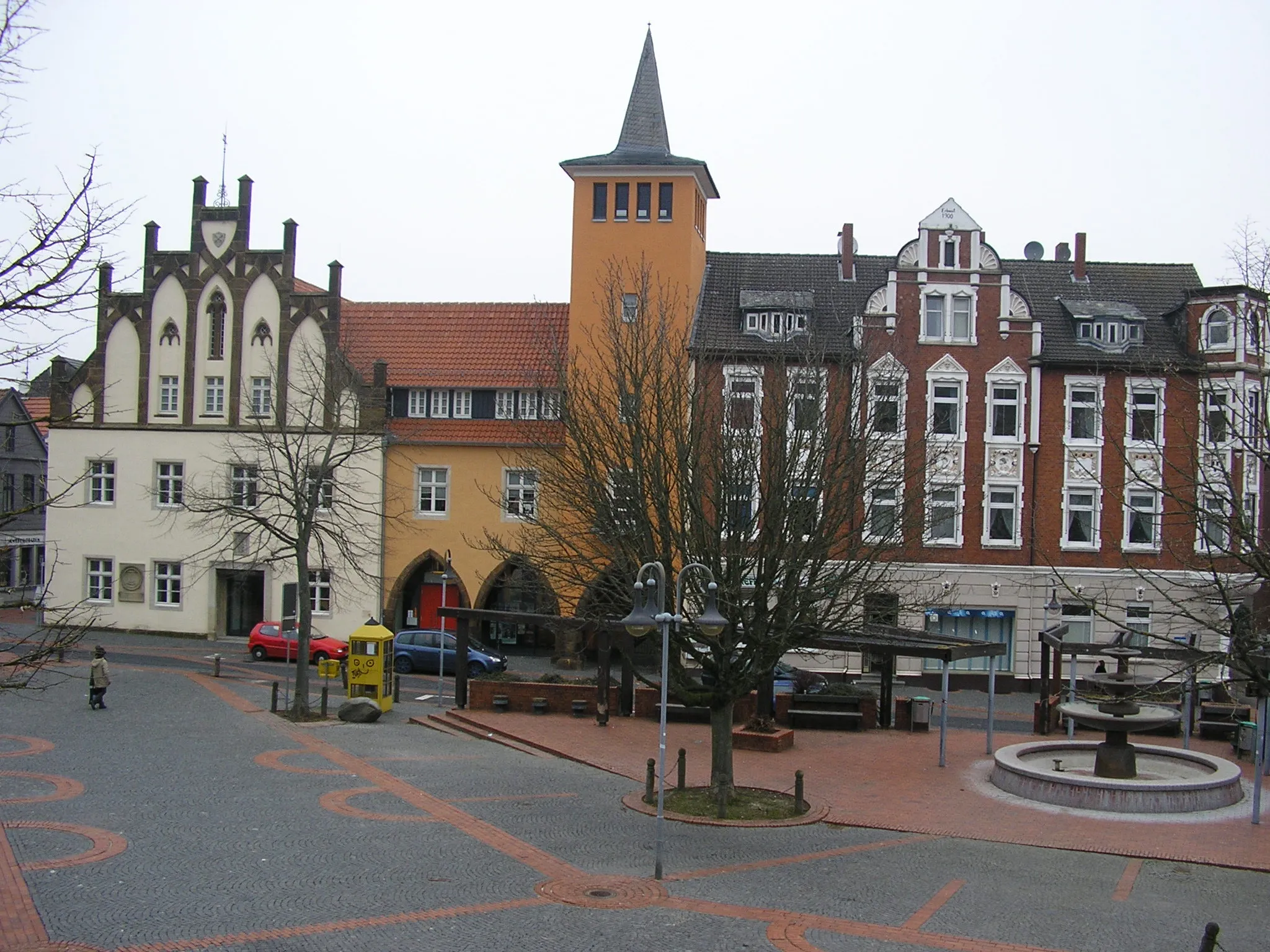 Photo showing: Marktplatz in Lübbecke