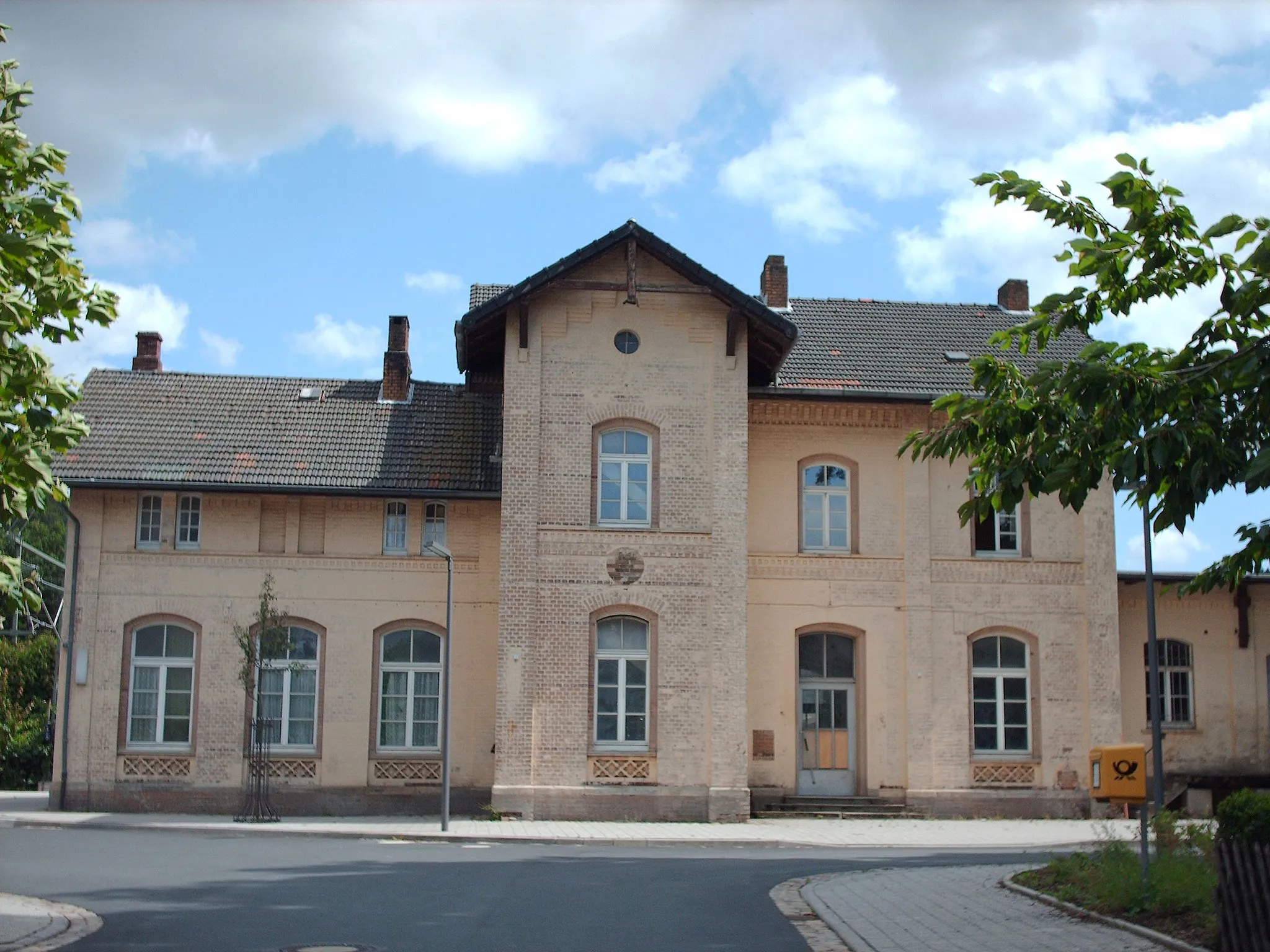 Photo showing: Lügde station, Lügde, Germany