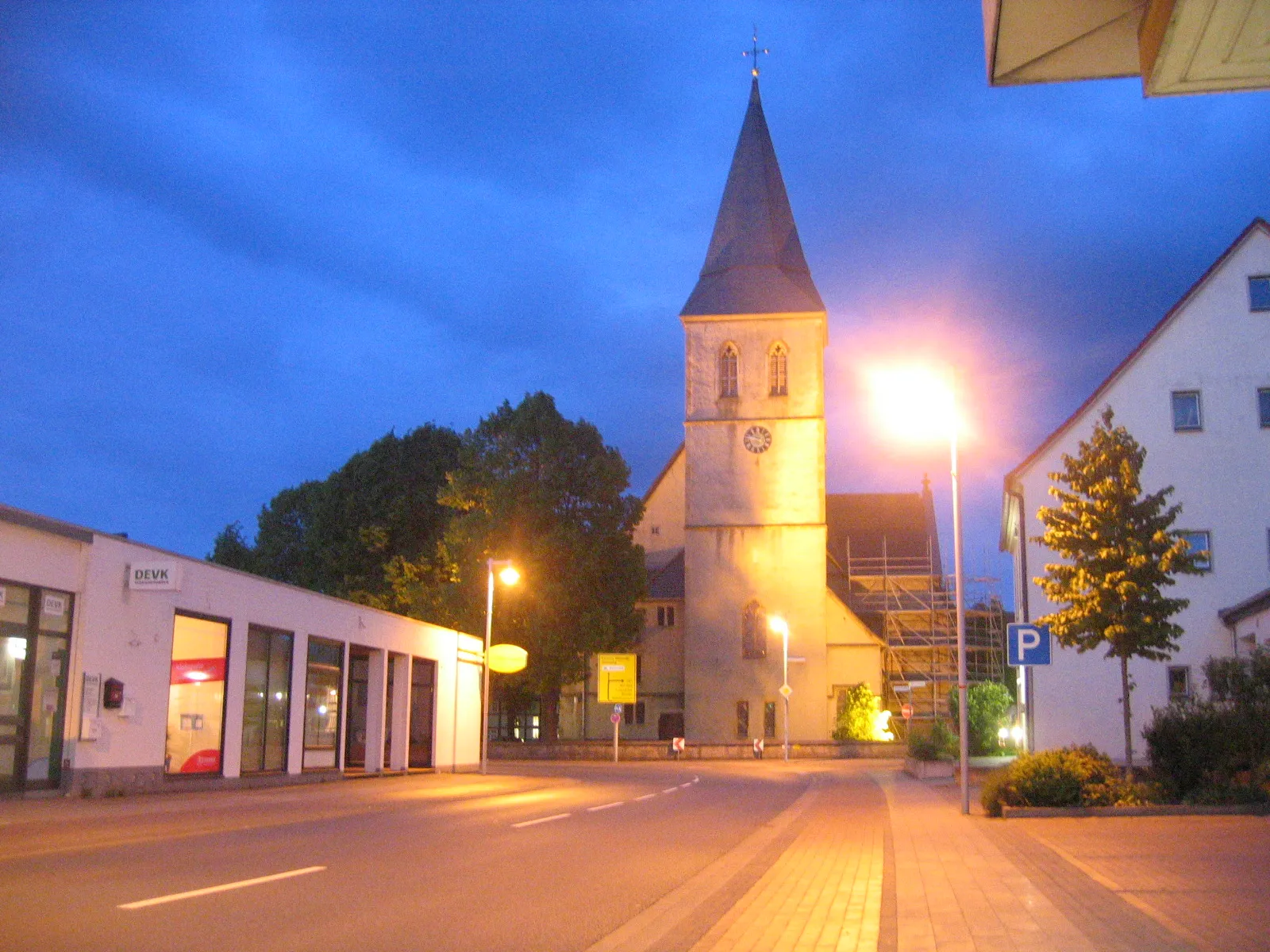 Photo showing: St. Dionysisus church in Preußisch Oldendorf, District of Minden-Lübbecke, North Rhine-Westphalia, Germany.