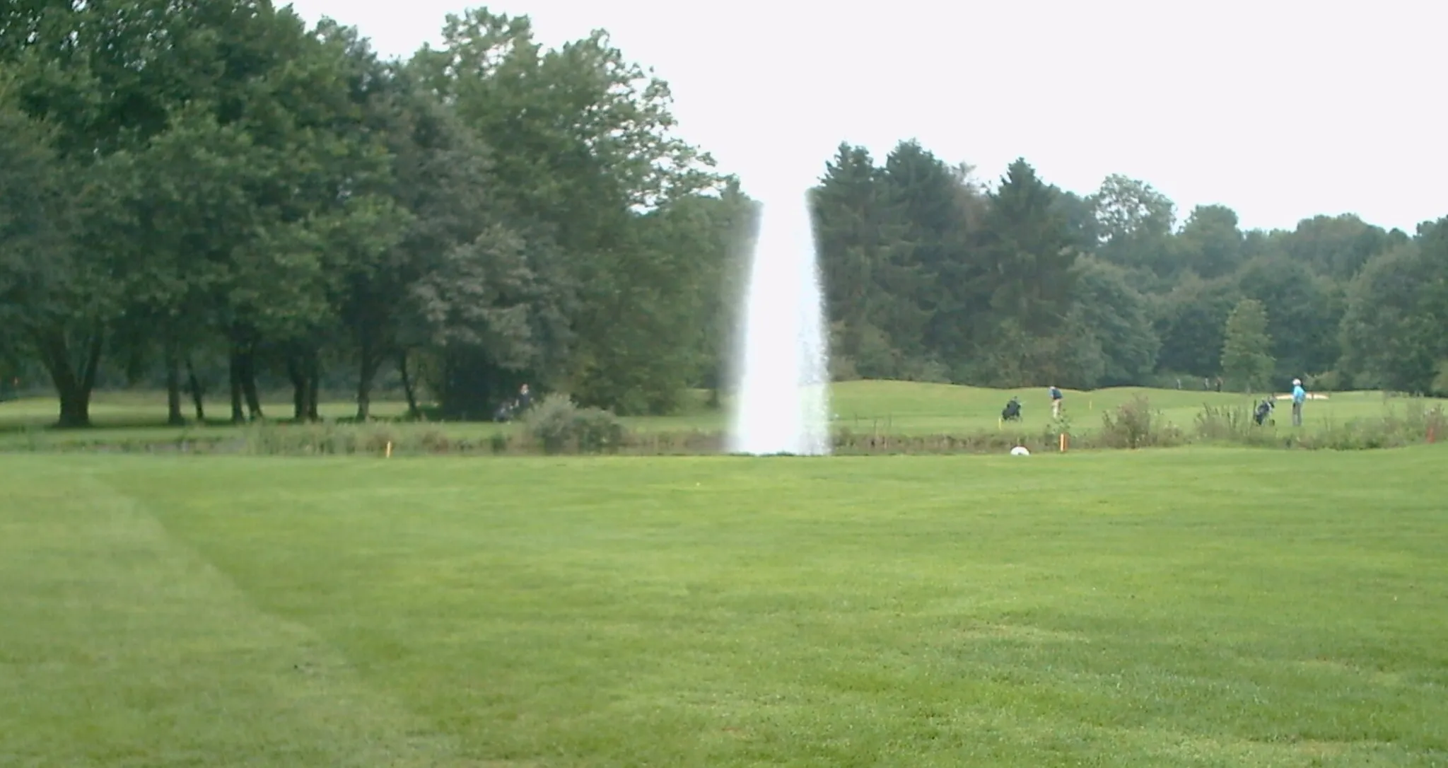 Photo showing: View from the club house terrace of the Golfclub Gütersloh in Rietberg, Germany