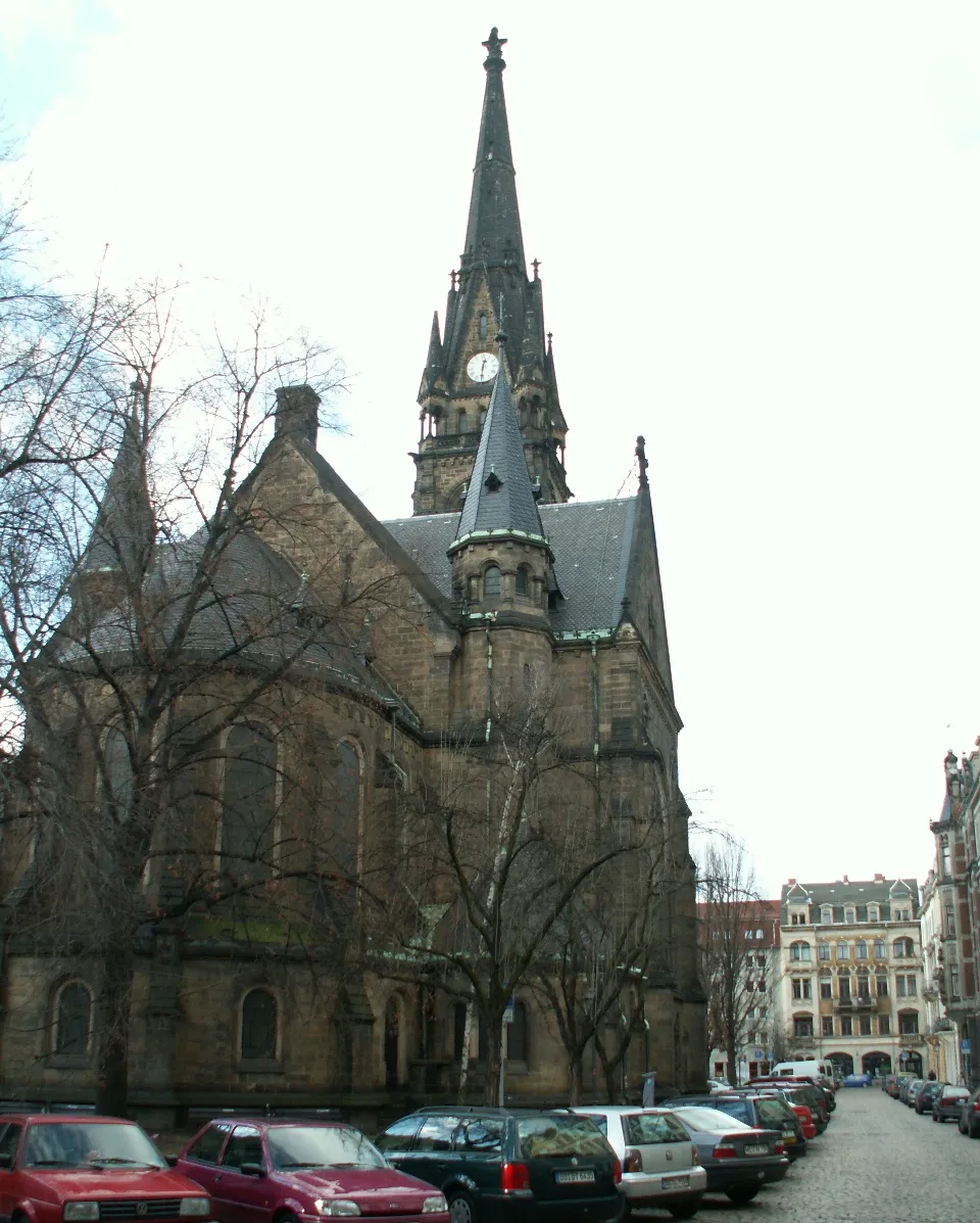Photo showing: Martin-Luther-Kirche Dresden-Neustadt