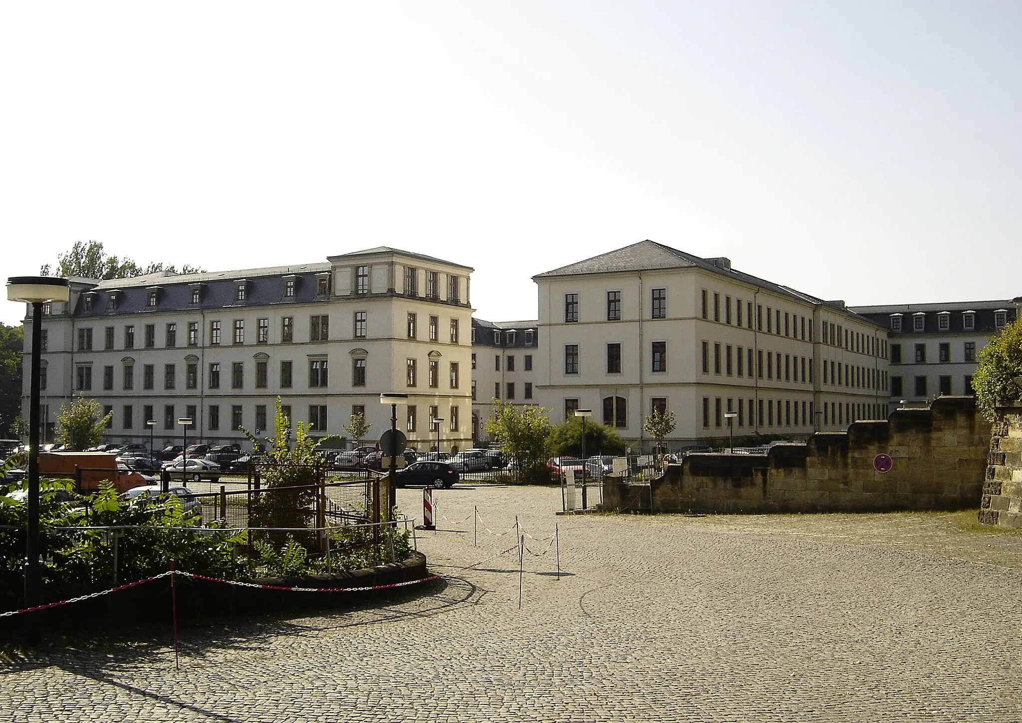 Photo showing: Buildings of the former military Arsenal in Albertstadt, Dresden