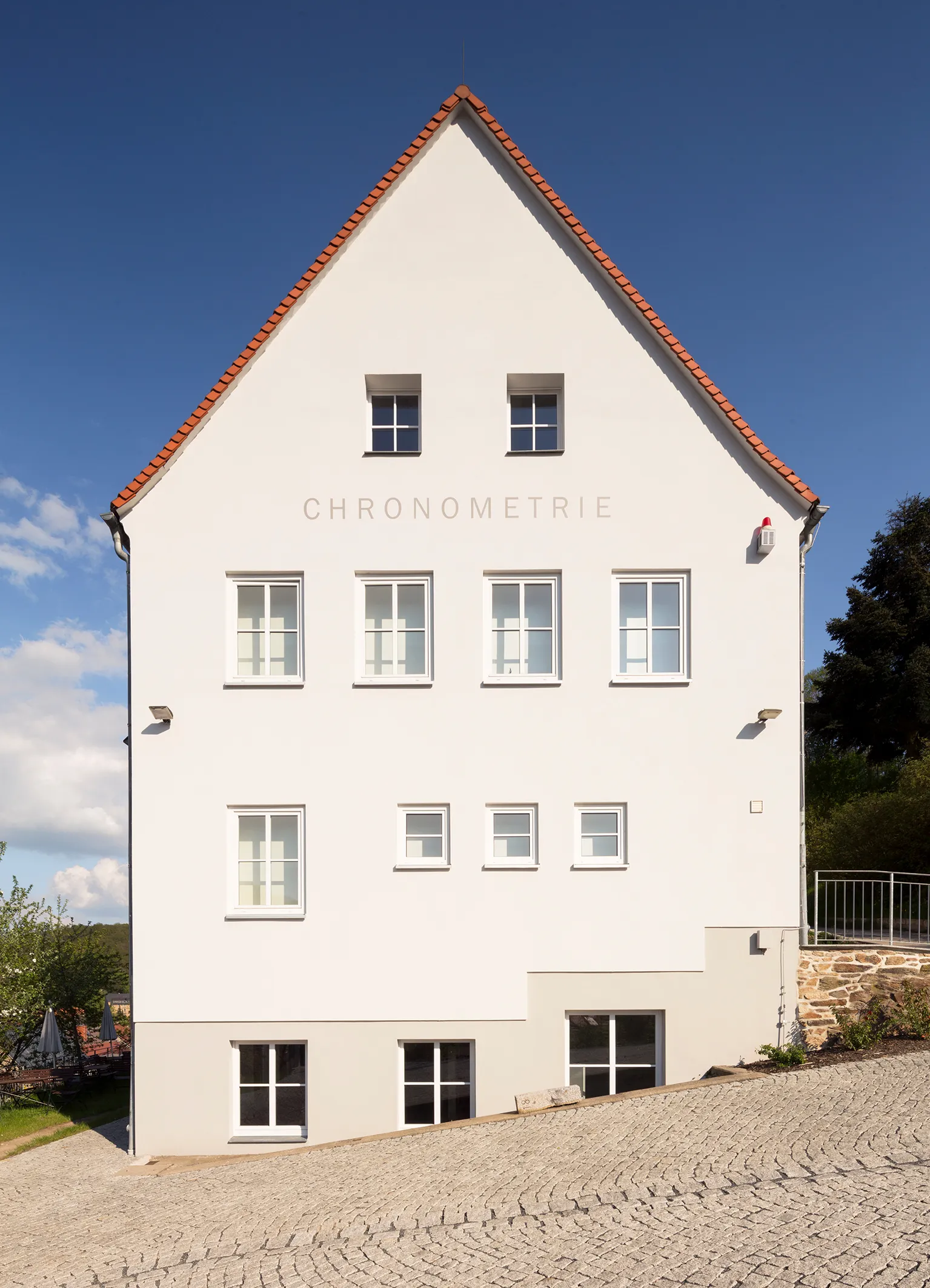 Photo showing: Das Chronometrie Gebäude in Glashütte