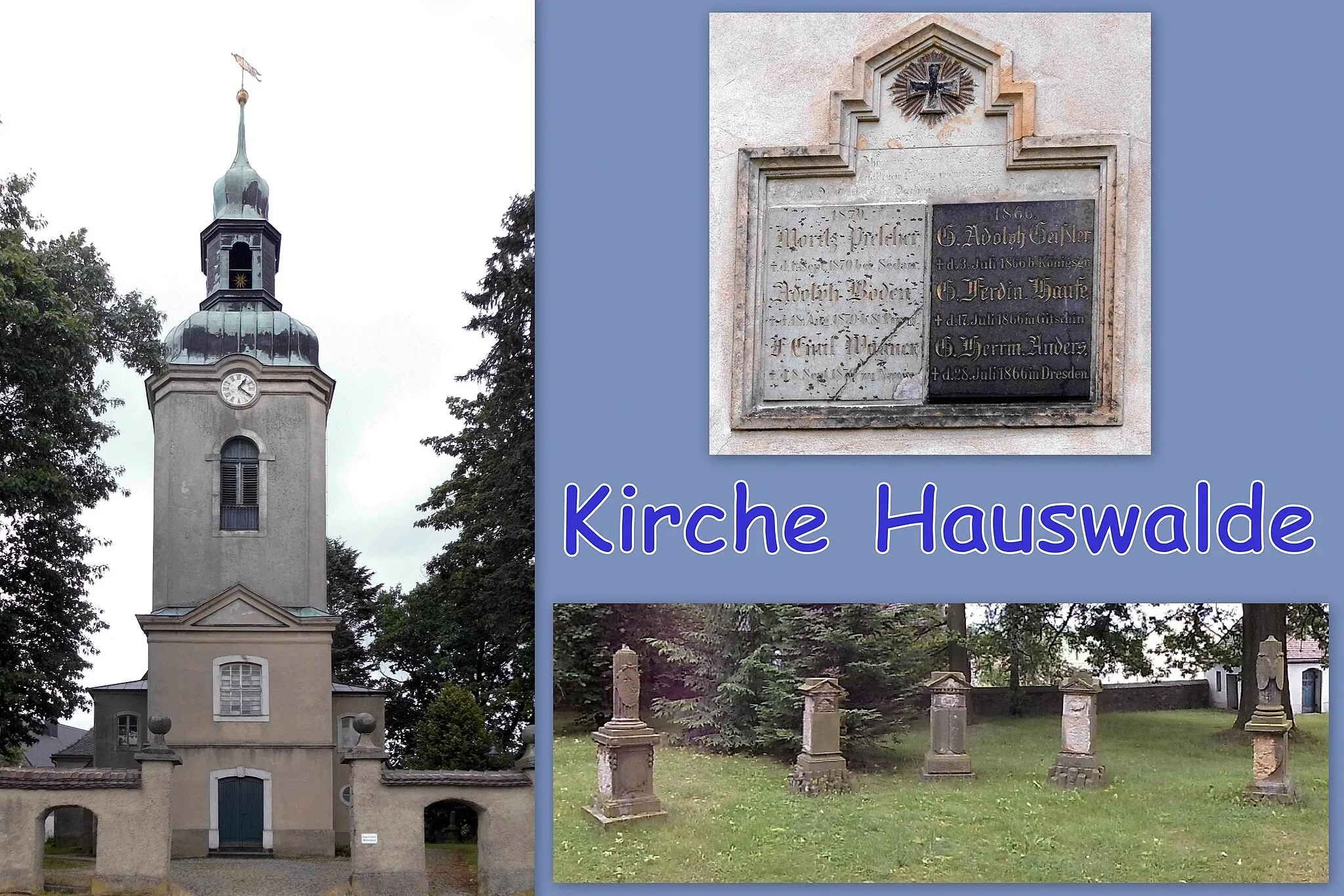 Photo showing: 2018 Hauswalde Kirche
