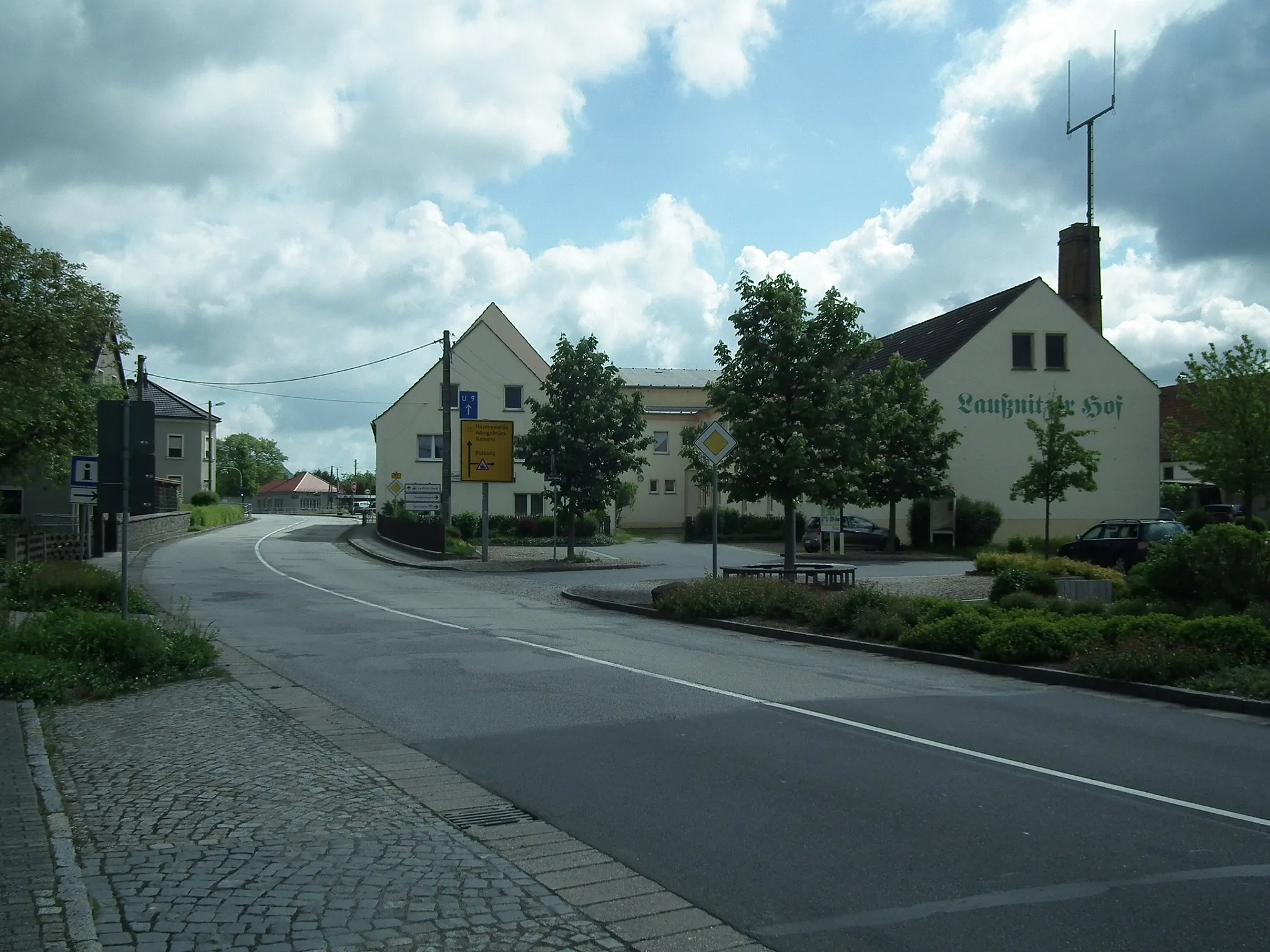 Photo showing: Laußnitz